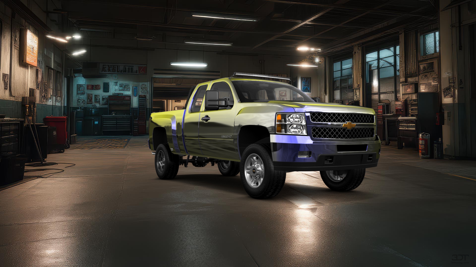 Chevrolet Silverado 2500 HD Extended Cab Pickup Truck 2007 tuning
