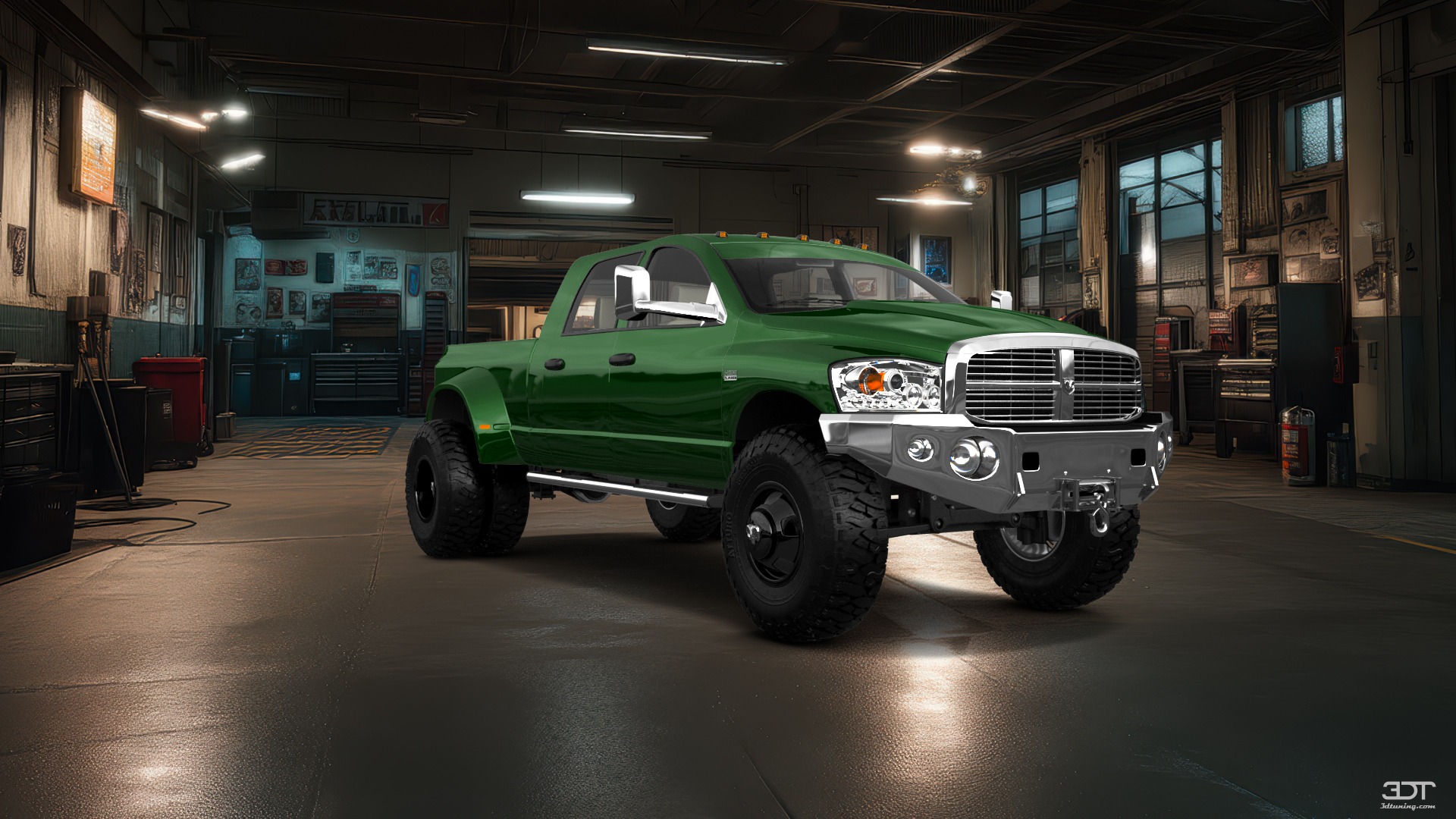 Dodge Ram 3500 Dually 4 Door pickup truck 2007 tuning