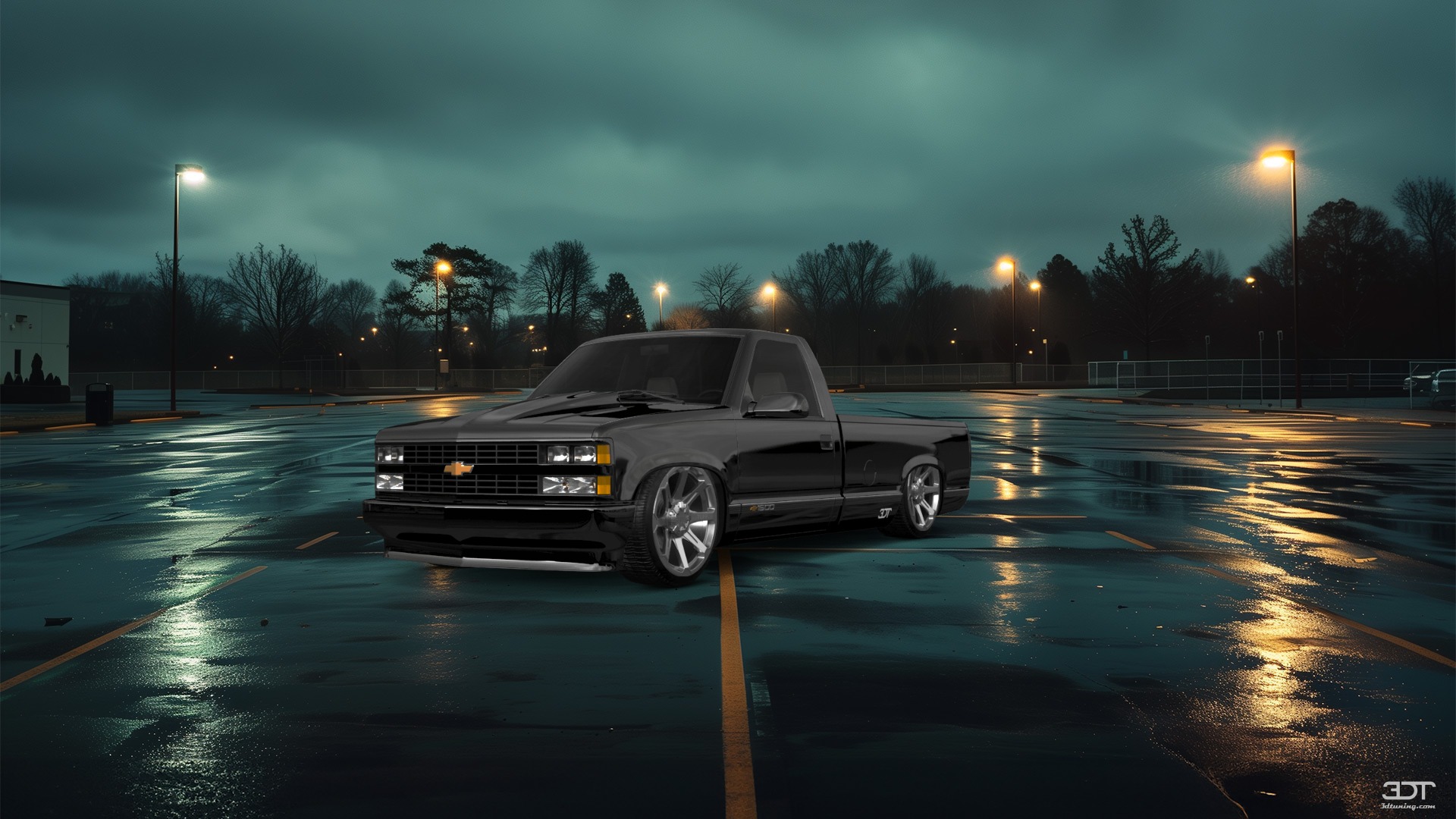 Chevrolet K1500 Regular Cab Fleetside Pickup 1988