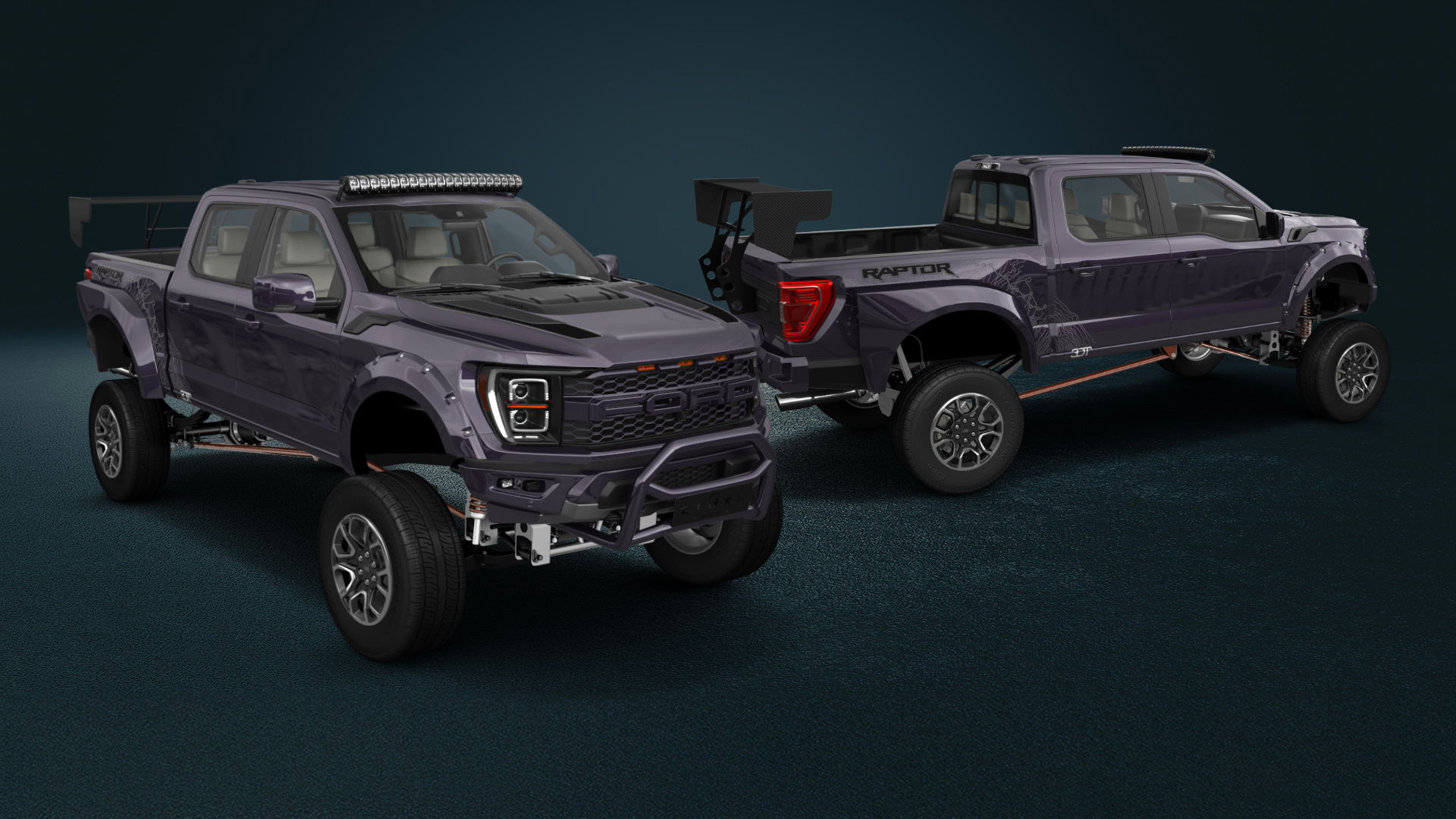 Ford F-150 Raptor 4 Door pickup truck 2021