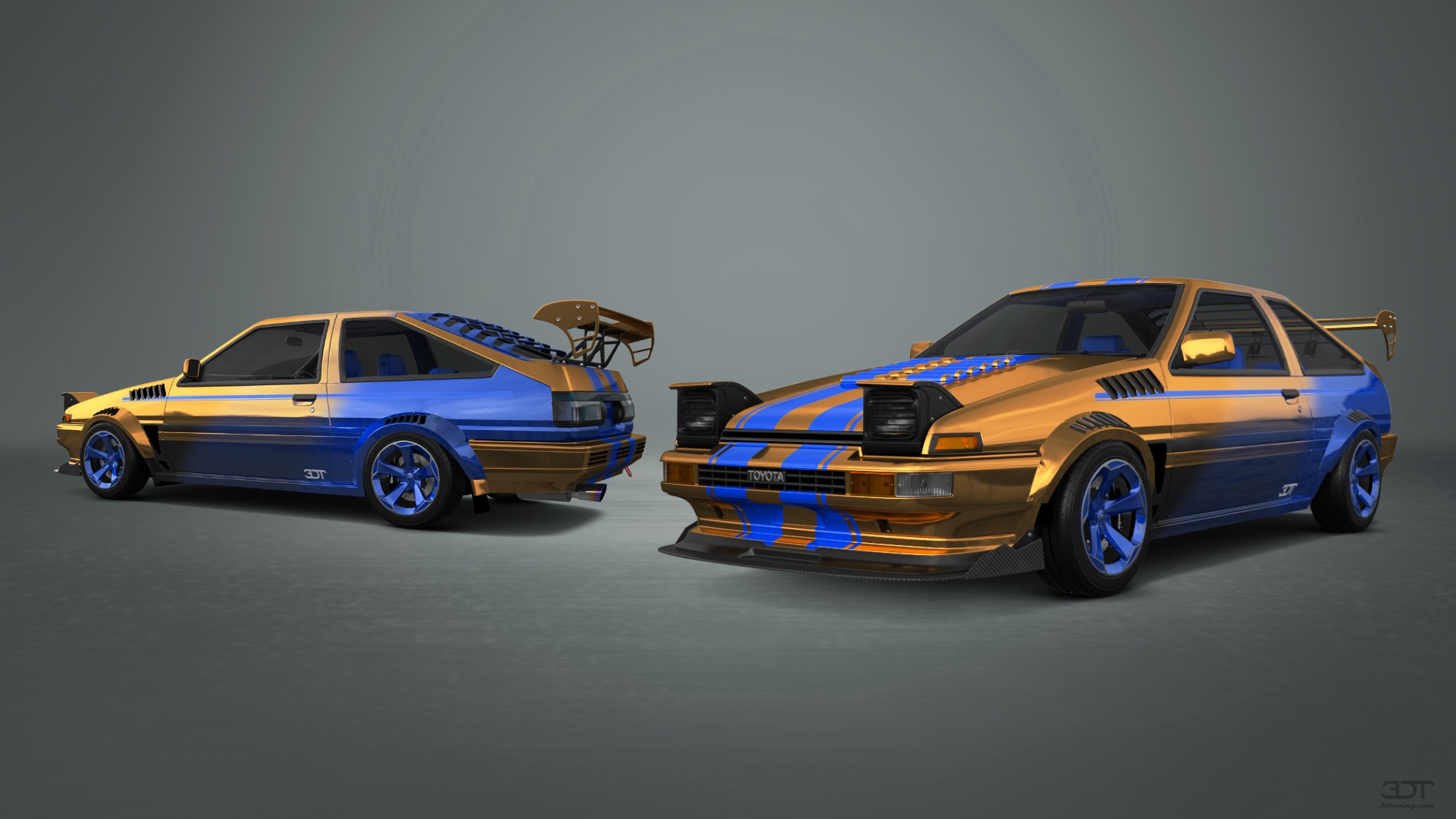 Toyota AE86 3 Door Hatchback 1985 tuning