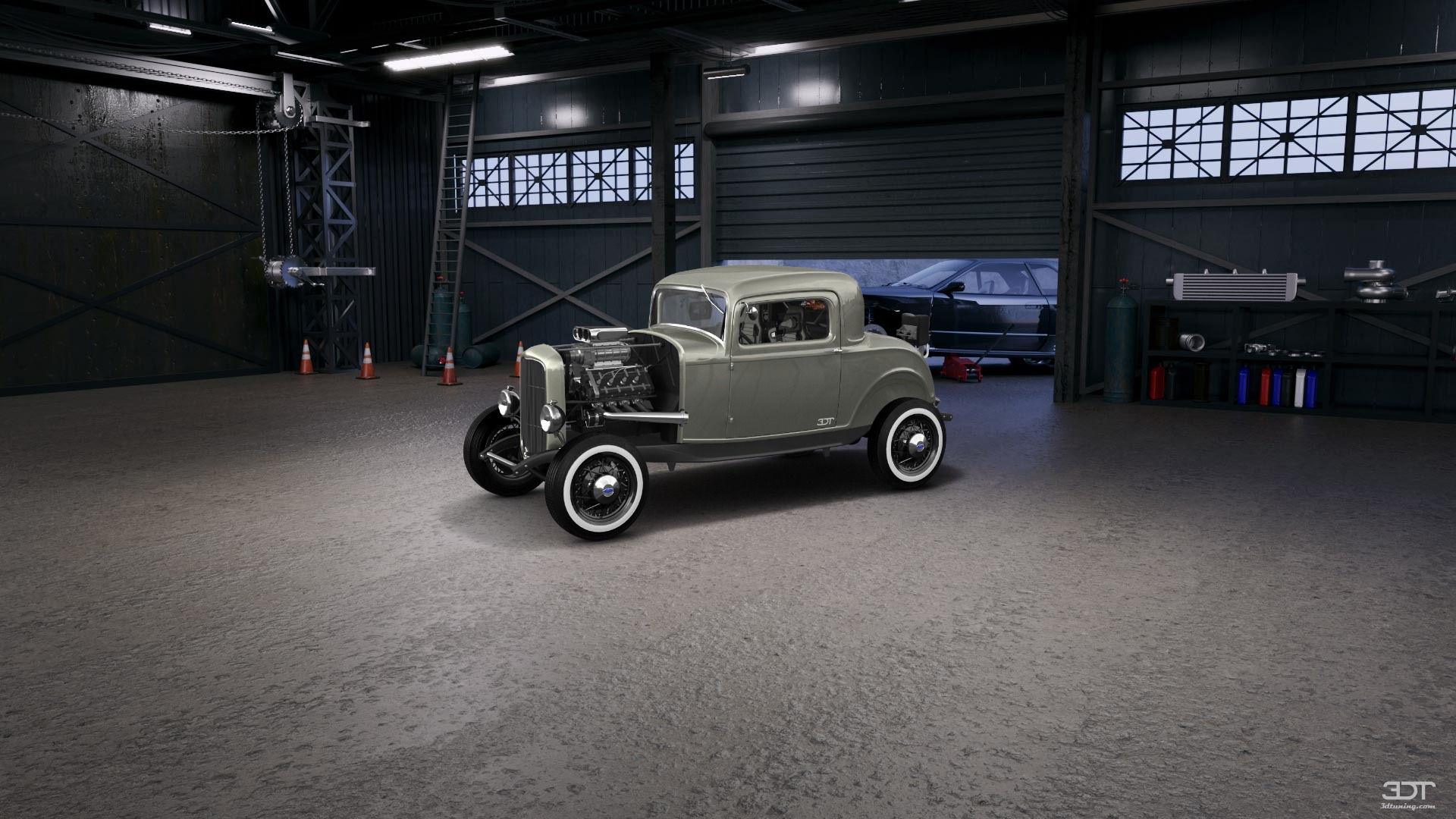 Ford Model B Deluxe 2 Door Coupe 1932