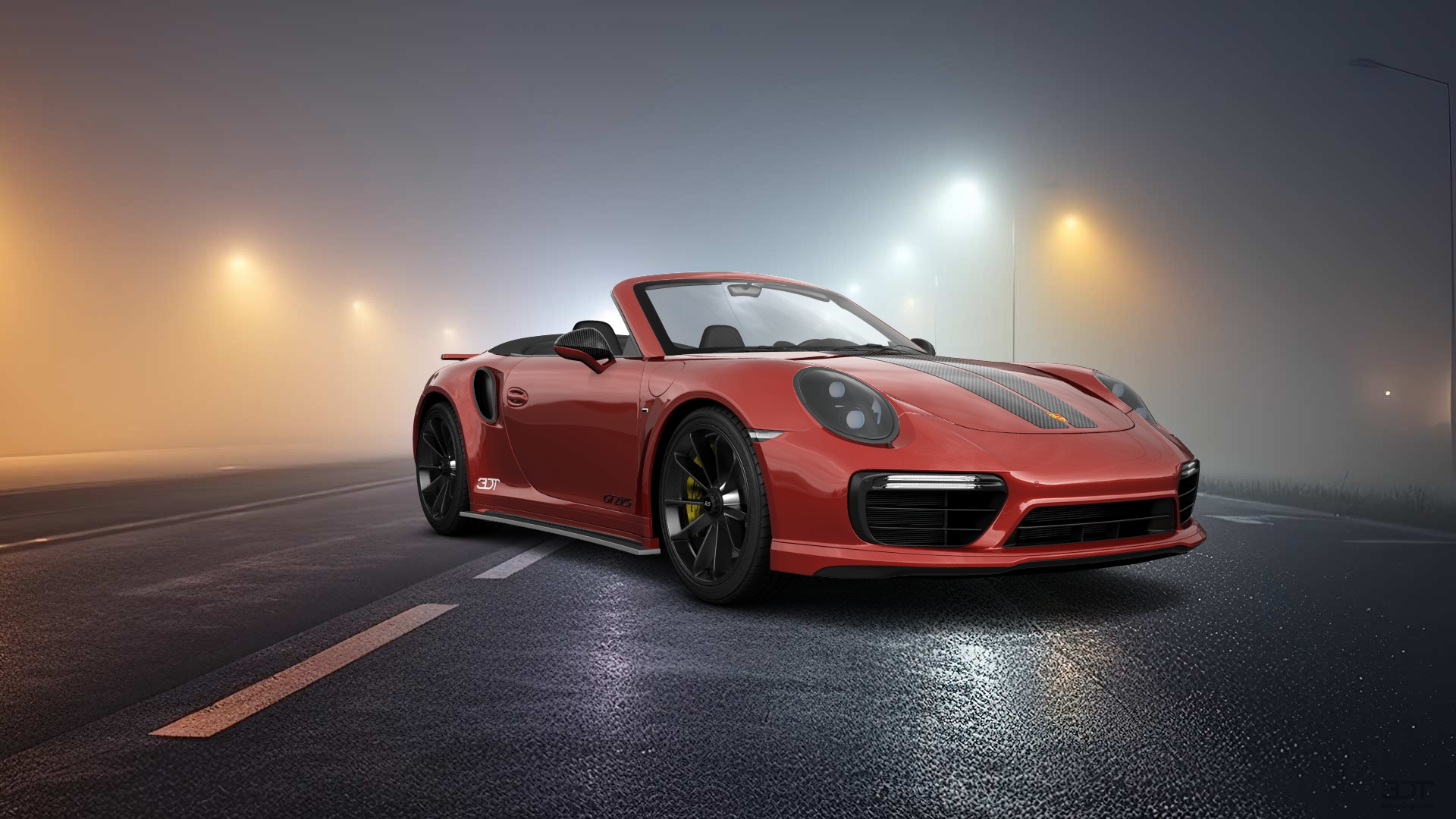 Porsche 911 Turbo S 2 Door Convertible 2014