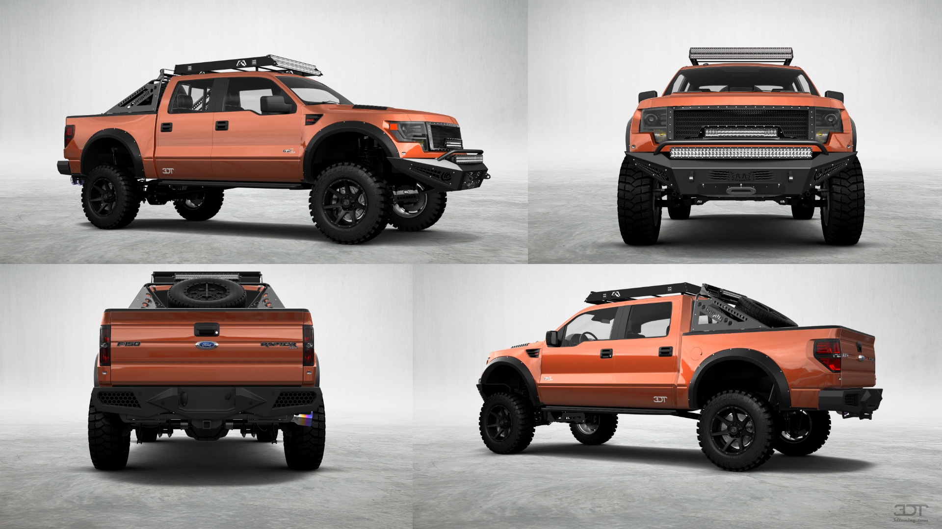 Ford F-150 SVT Raptor 4 Door pickup truck 2013 tuning