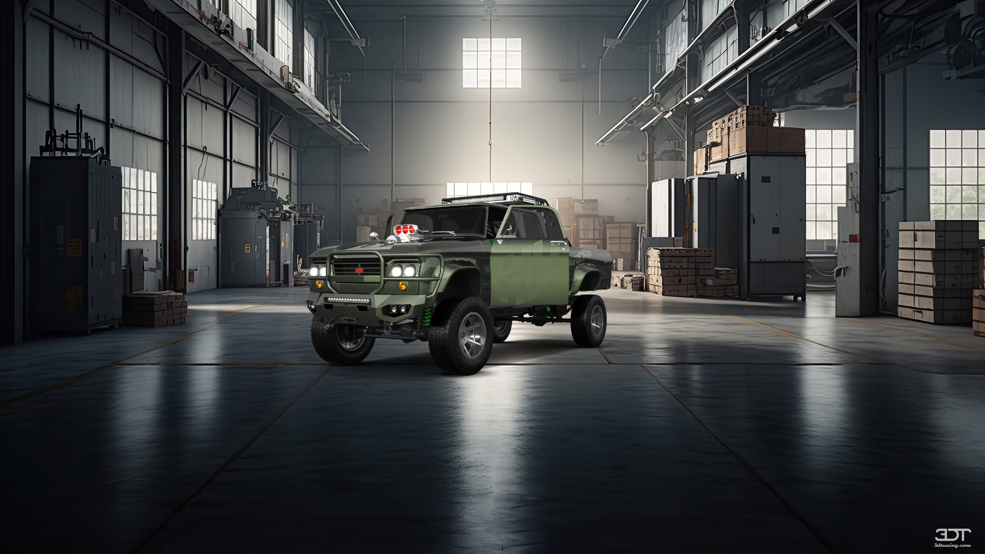 Dodge Power Wagon 4 Door pickup truck 1964