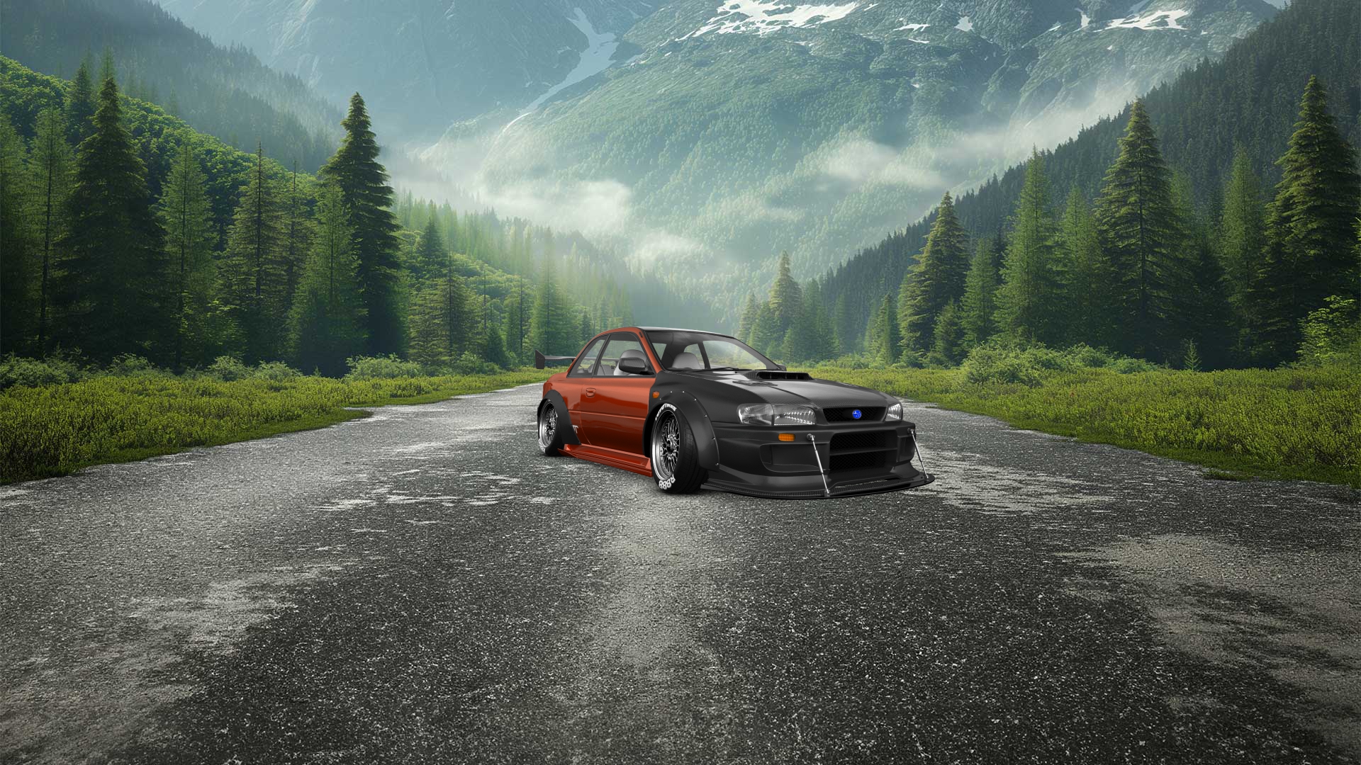 Subaru Impreza WRX STI 22B 2 Door Coupe 2000
