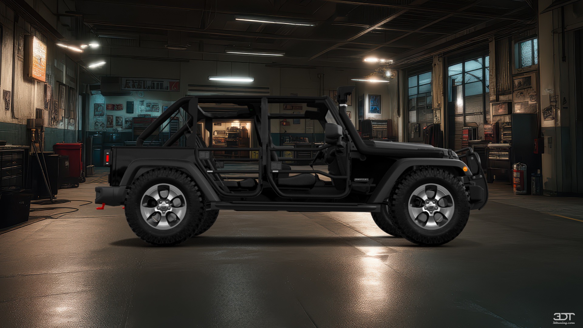 Jeep Wrangler Unlimited JK Rubicon Recon 4 Door SUV 2017 tuning