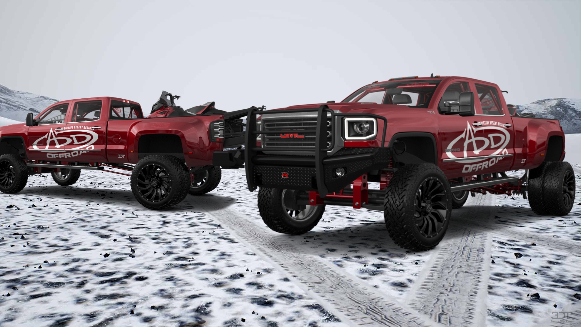 GMC Sierra 3500 HD Crew Cab 4 Door pickup truck 2015