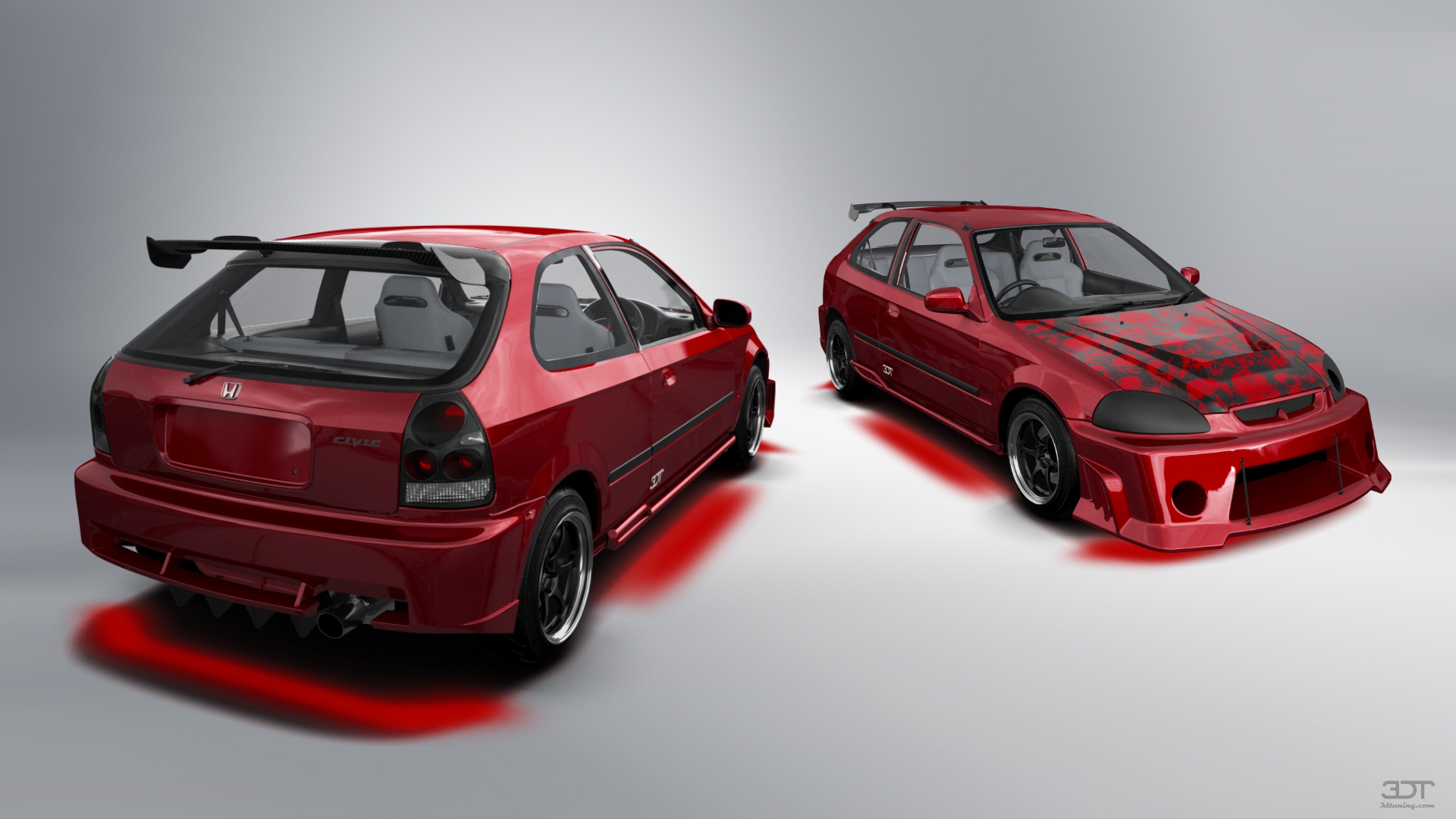 Honda Civic 3 Door Hatchback 1997 tuning