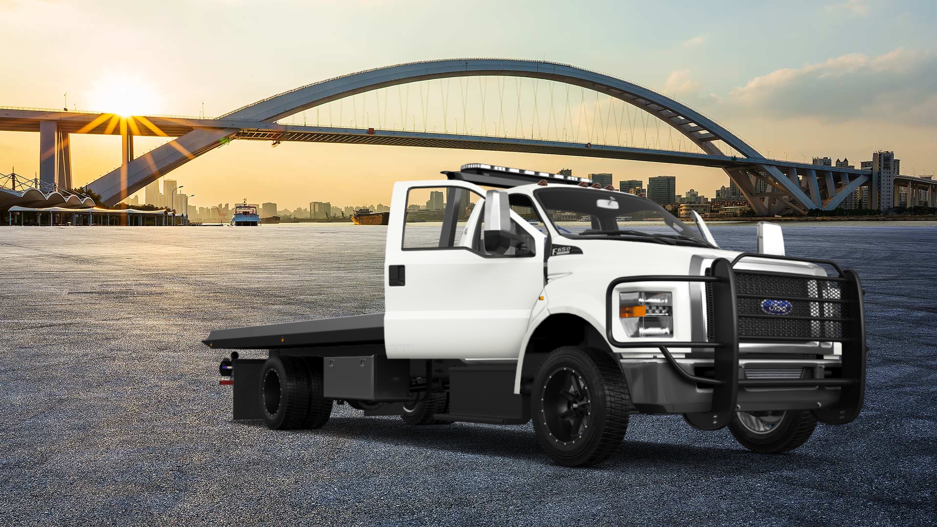 Ford F-650 Tow Truck Pickup 2016 tuning