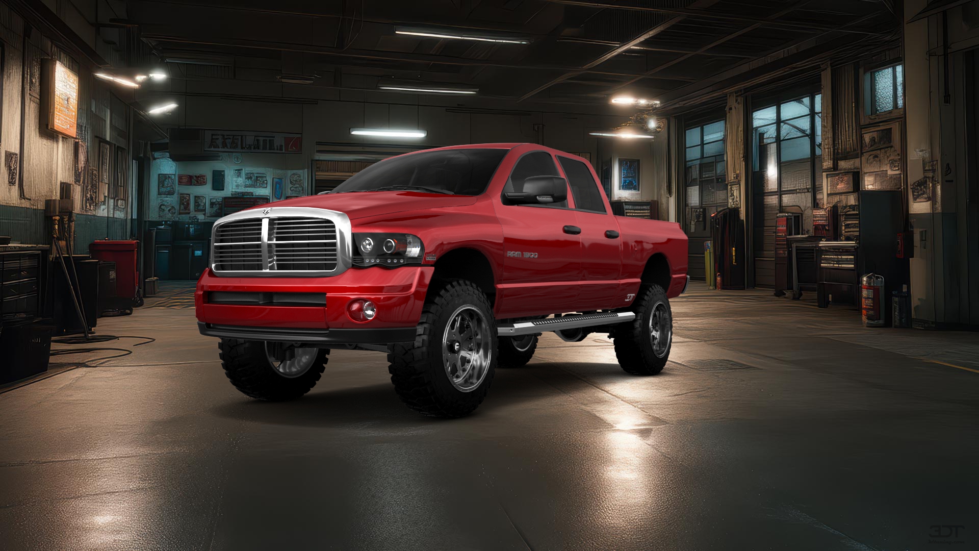 Dodge Ram 1500 6.4 ft box 4 Door pickup truck 2002 tuning