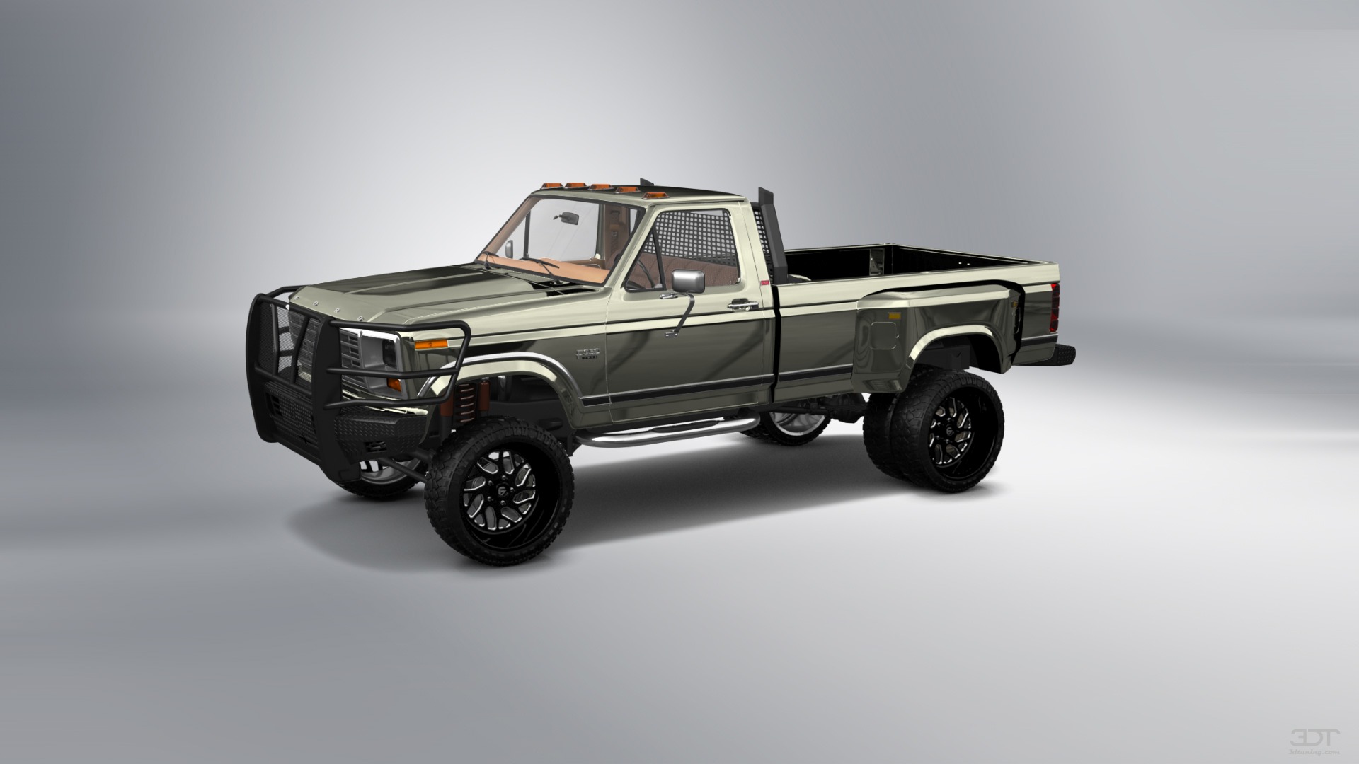 Ford F-350 Dually Regular Cab 2 Door pickup truck 1980 tuning