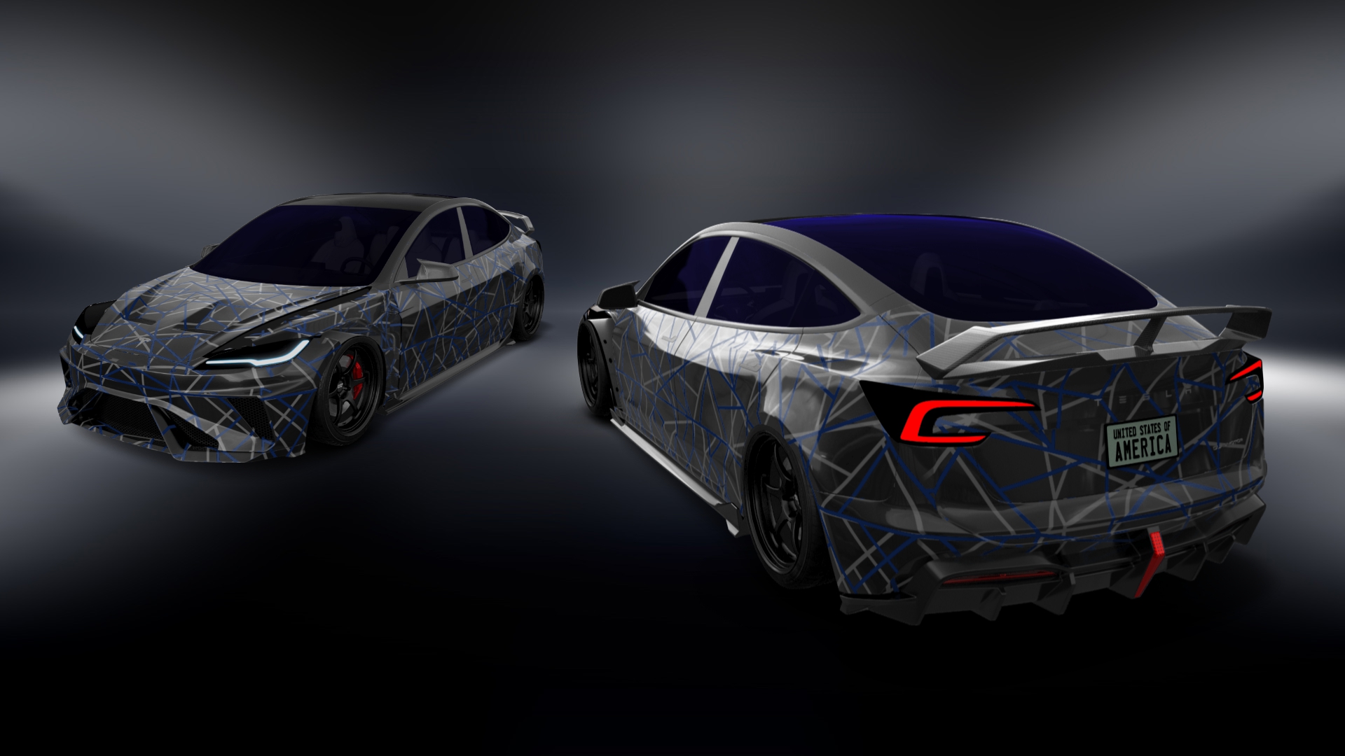 Tesla Model 3 4 Door Saloon 2023 tuning