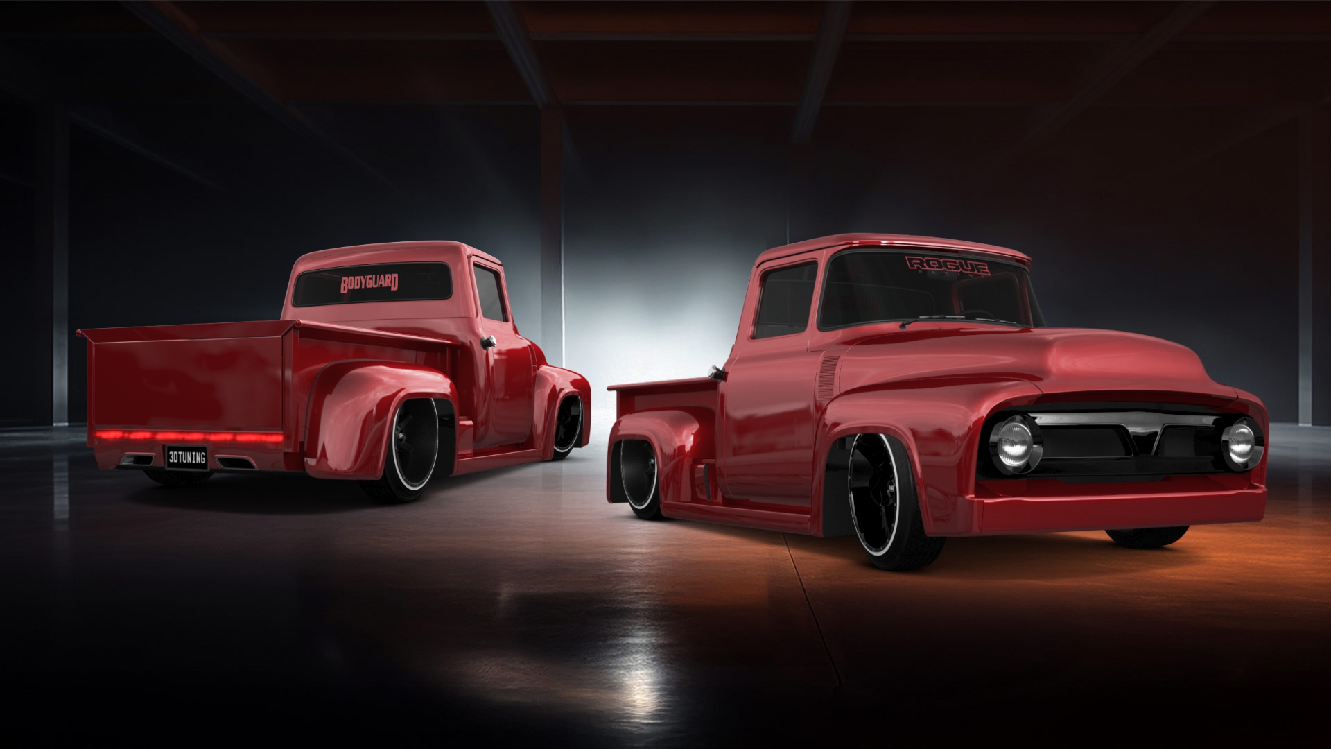 Ford F-100 2 Door truck 1956