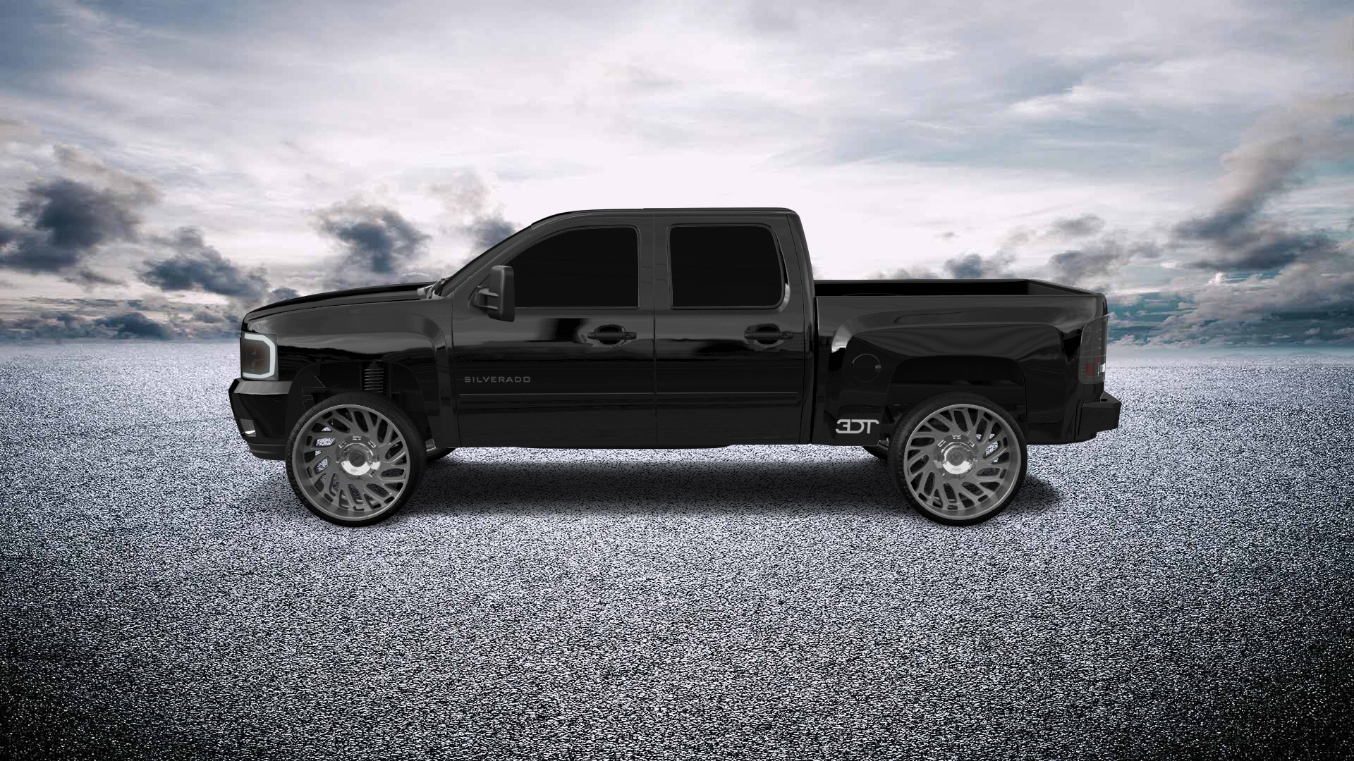 Chevrolet Silverado 1500 Crew Cab 4 Door pickup truck 2007 tuning