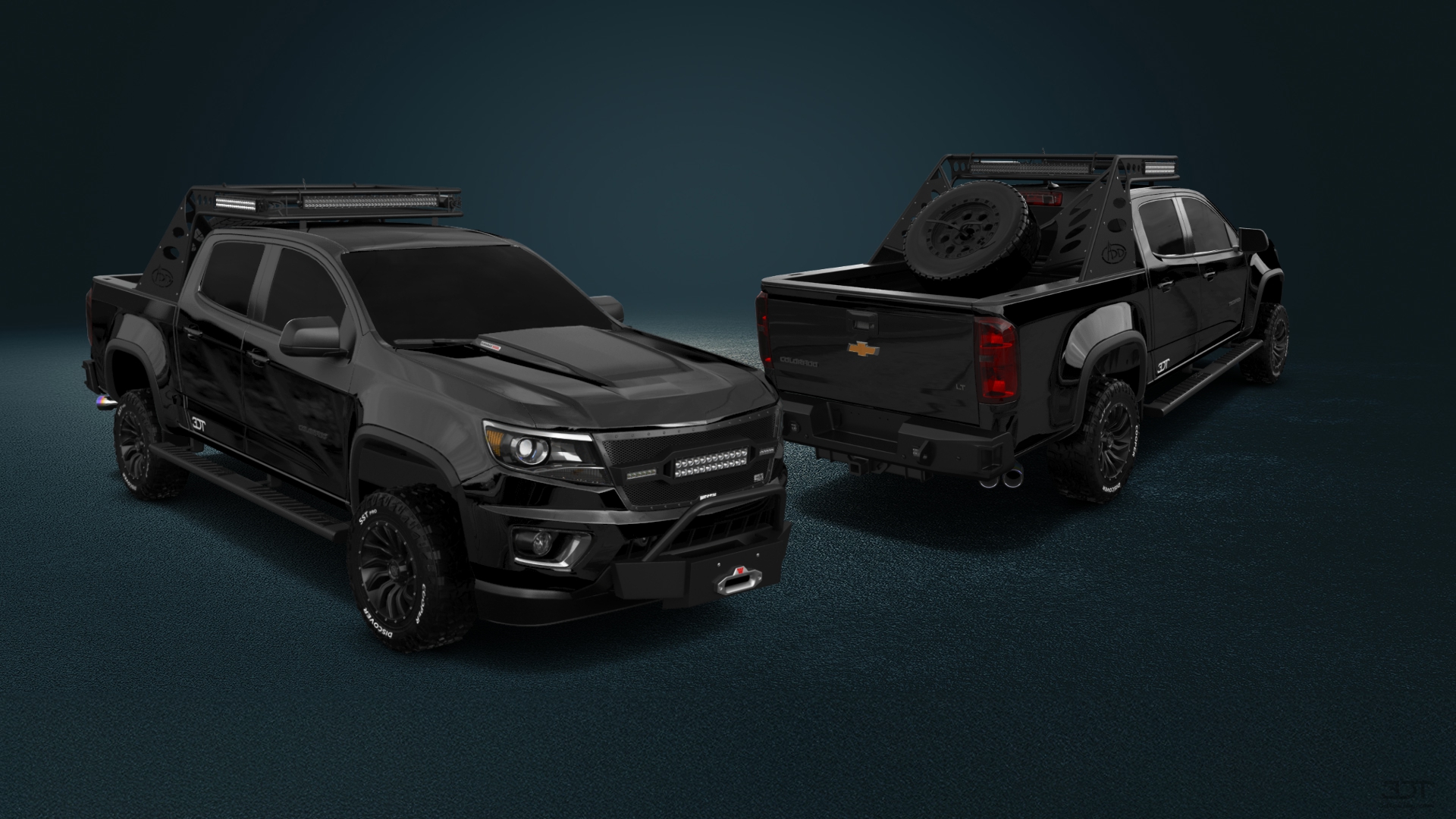 Chevrolet Colorado Crew Cab 4 Door pickup truck 2015 tuning