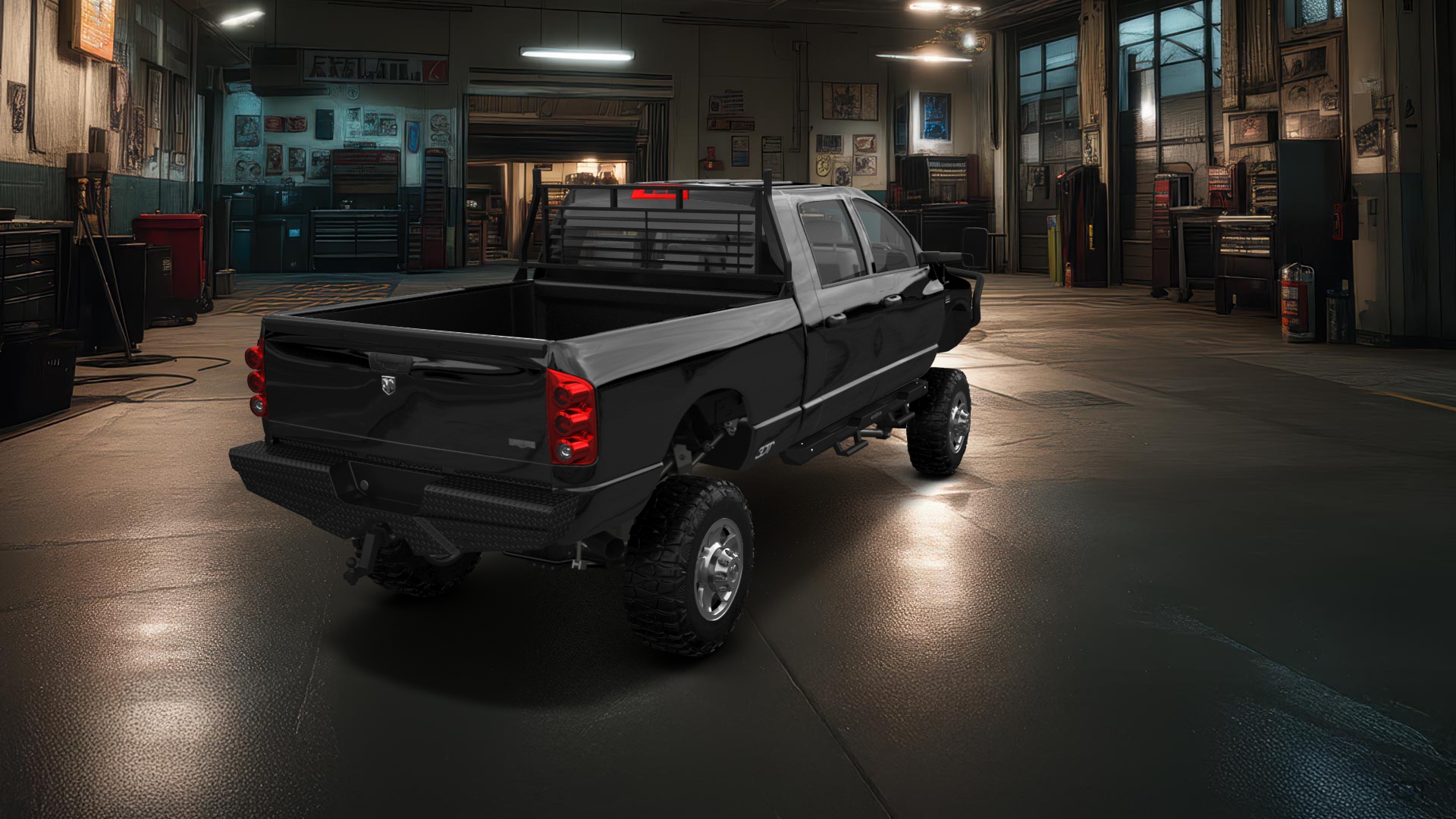 Dodge Ram 2500 4 Door pickup truck 2007 tuning