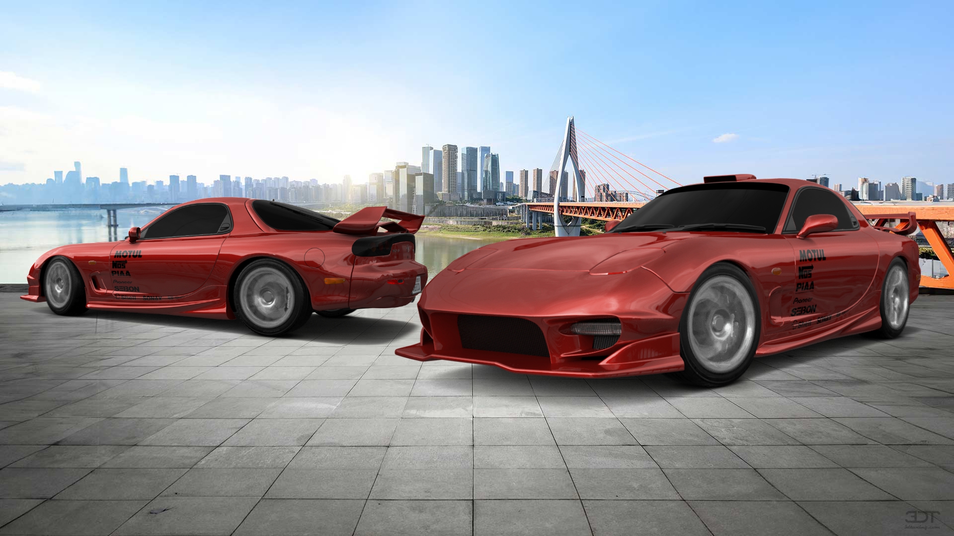 Mazda RX-7 1997 — tuning project by Eric Hicken | 3DTuning