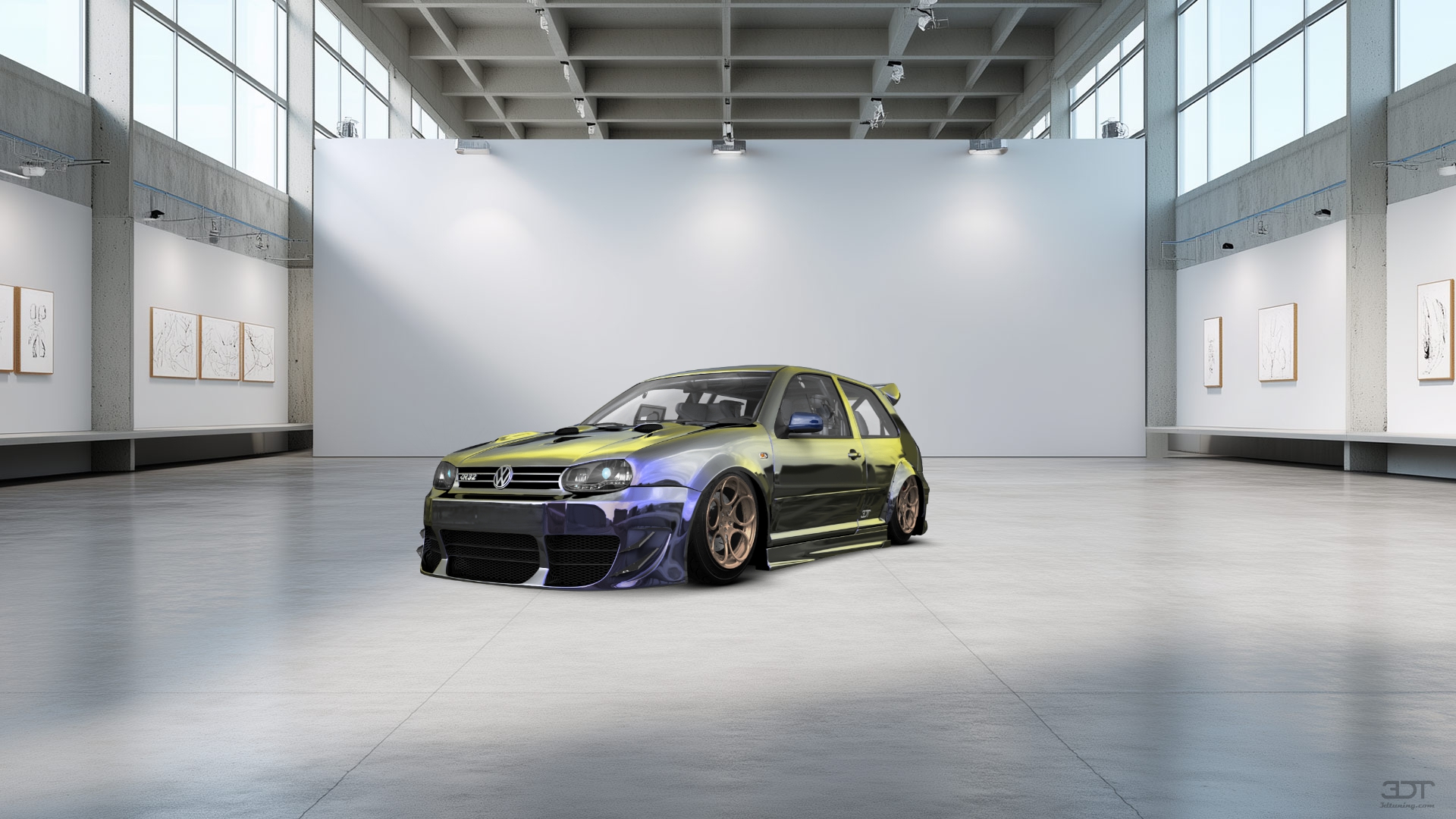 Volkswagen Golf 4 (mk4) 3 Door Hatchback 1997 tuning