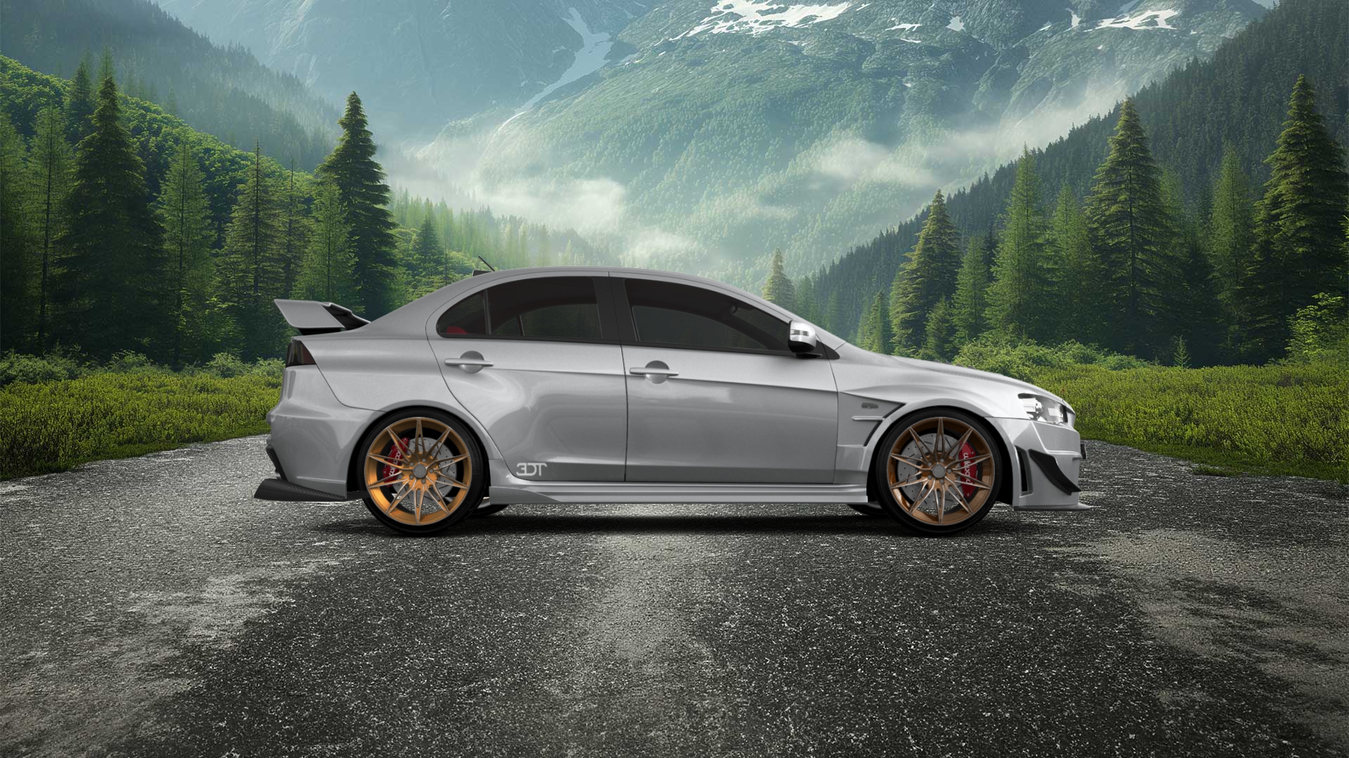 Mitsubishi Lancer Evolution X Sedan 2008 tuning