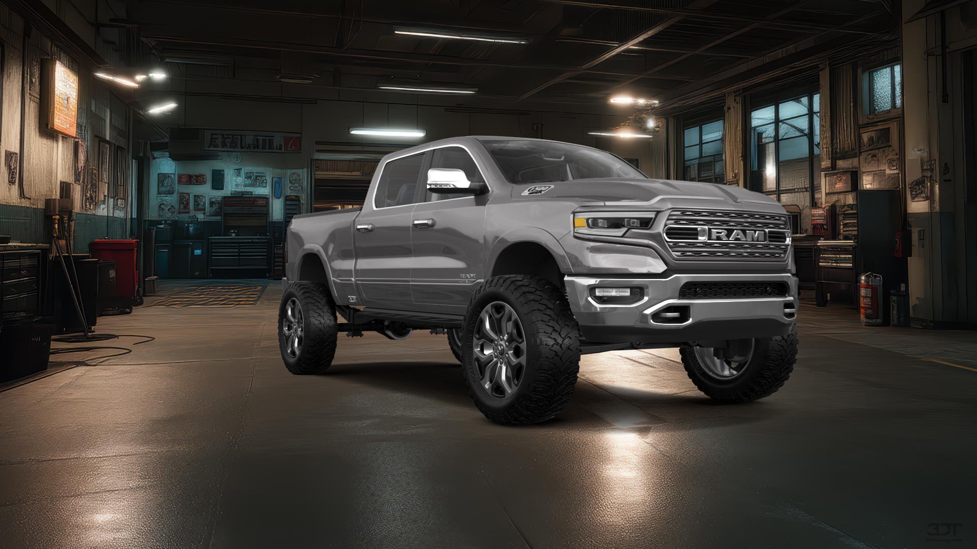 Dodge Ram 1500 Crew Cab 6.4' box 4 Door Truck 2020 tuning