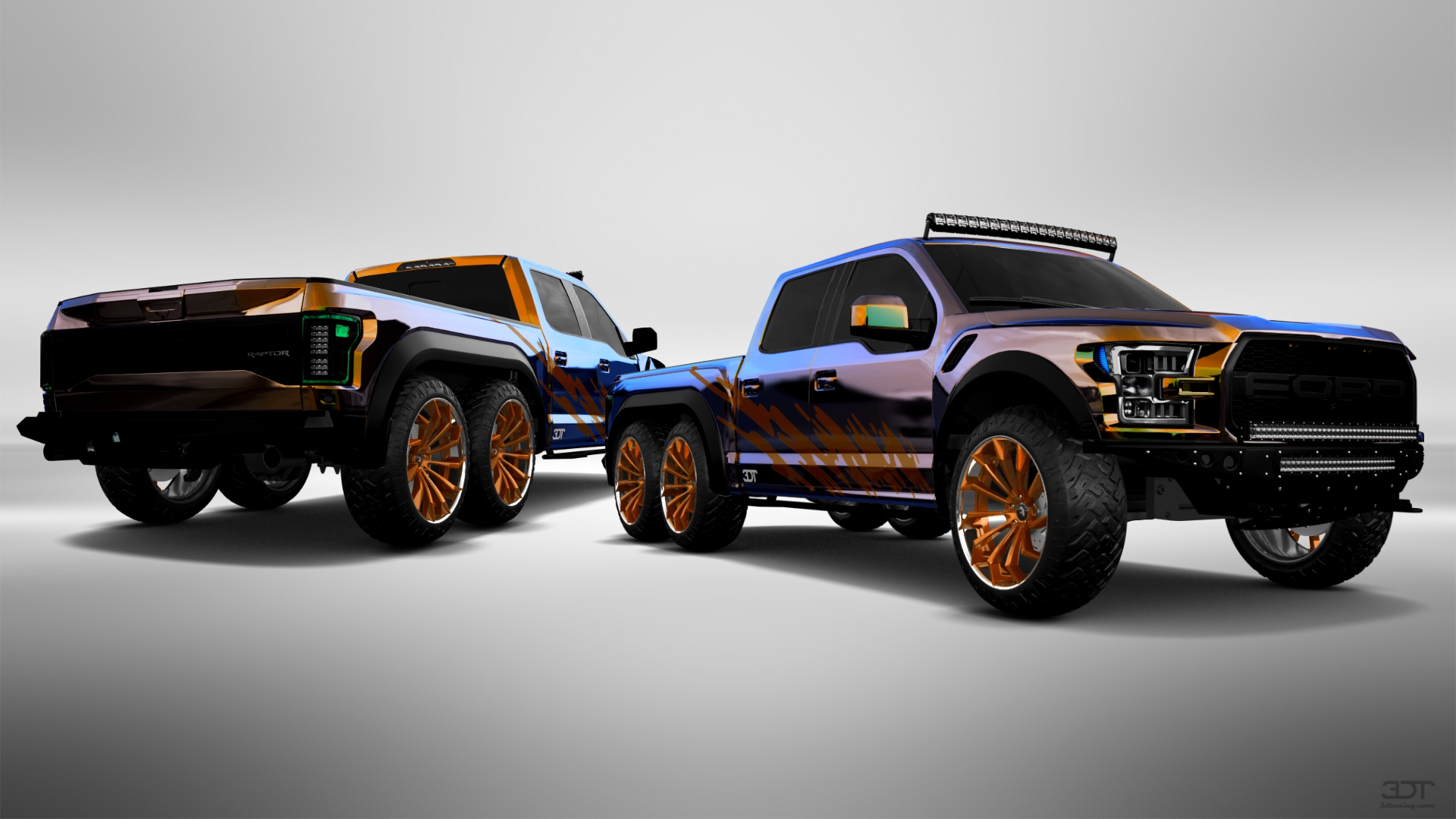 Ford Hennessey VelociRaptor 6x6 Truck 2017 tuning