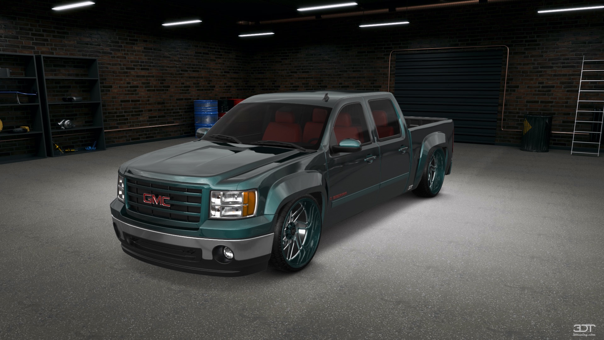 GMC Sierra 1500 Crew Cab 5.8 ft box 4 Door pickup truck 2007