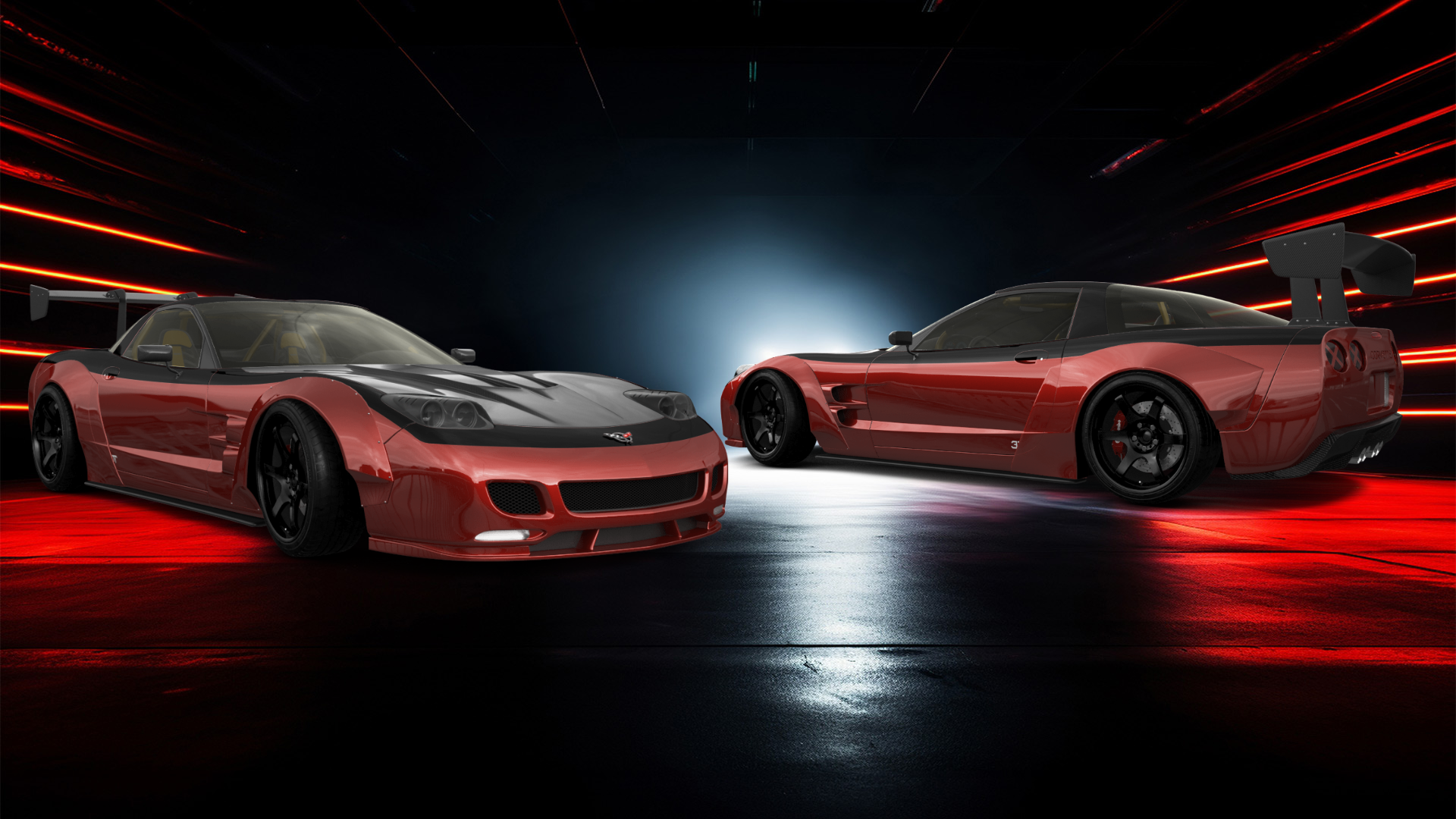 Chevrolet Corvette C5 Fastback 2 Door Coupe 1997 tuning