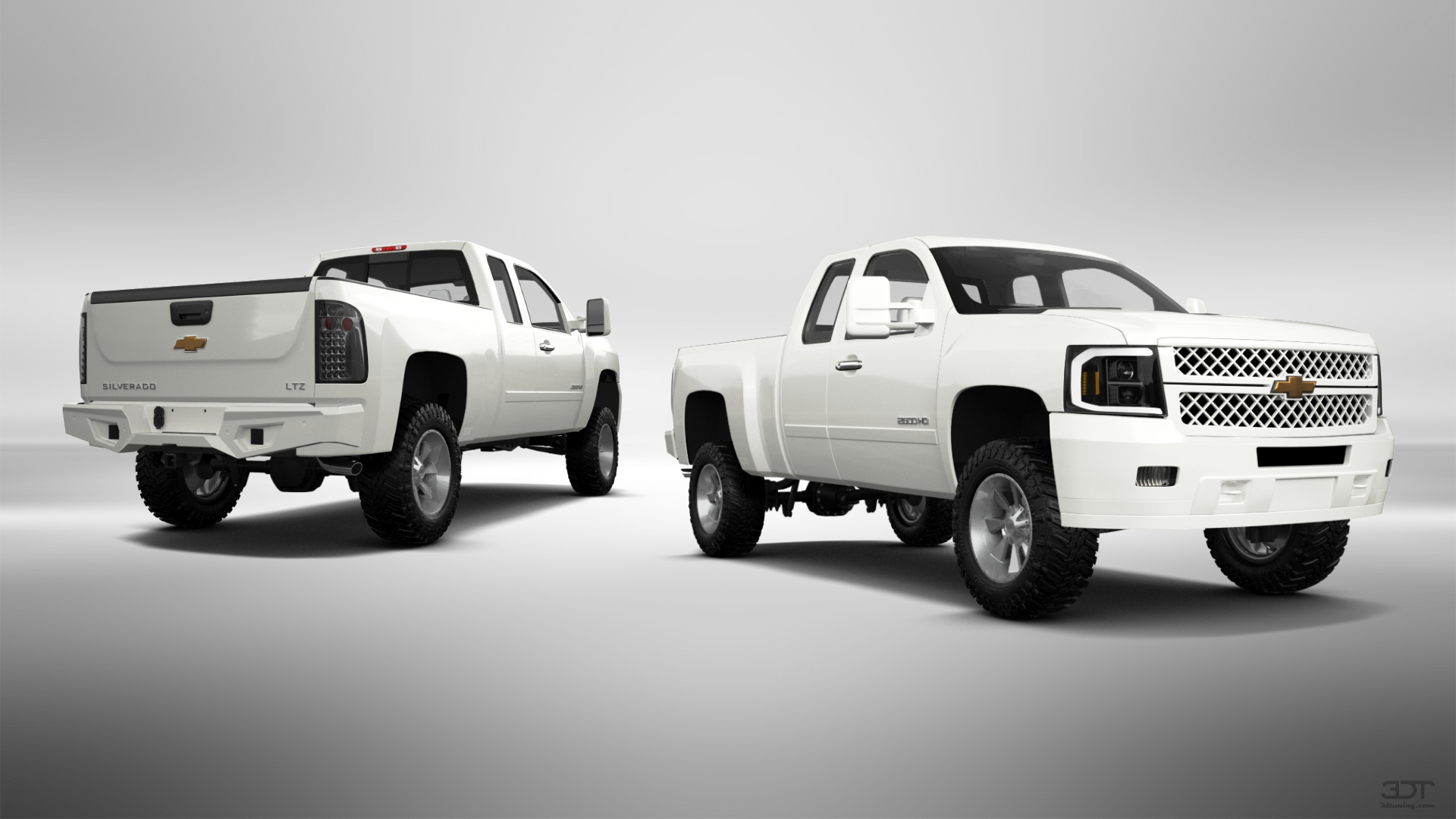 Chevrolet Silverado 2500 HD Extended Cab Pickup Truck 2007