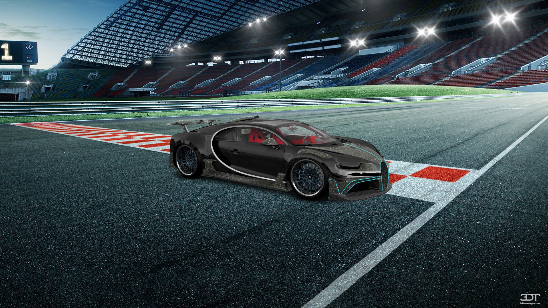 Bugatti Chiron 2 Door Coupe 2016 tuning