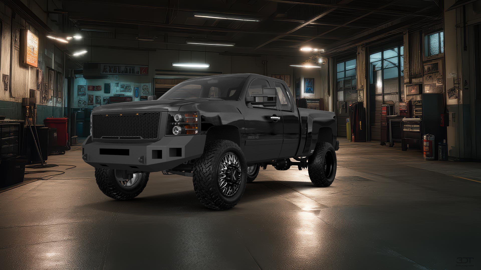 Chevrolet Silverado 2500 HD Extended Cab Pickup Truck 2007 tuning