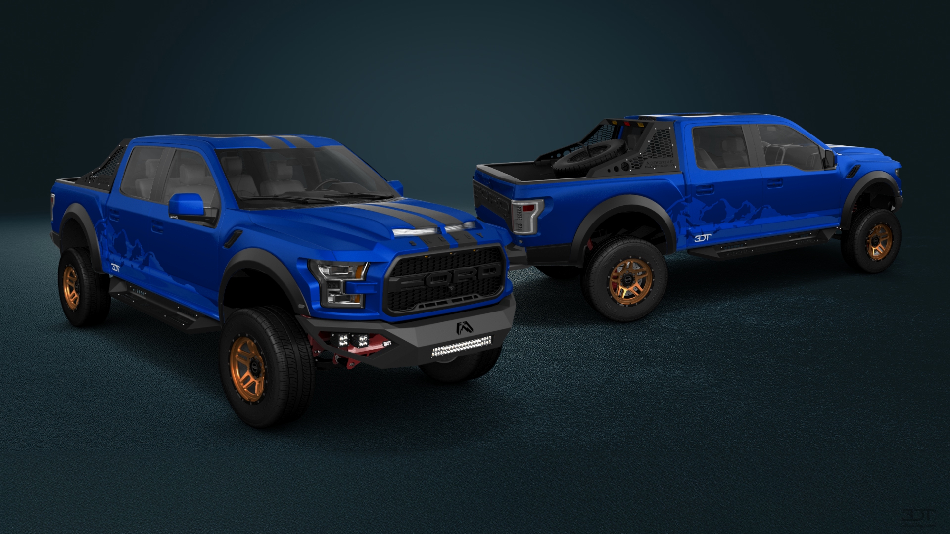 Ford F-150 Raptor 4 Door pickup truck 2017 tuning