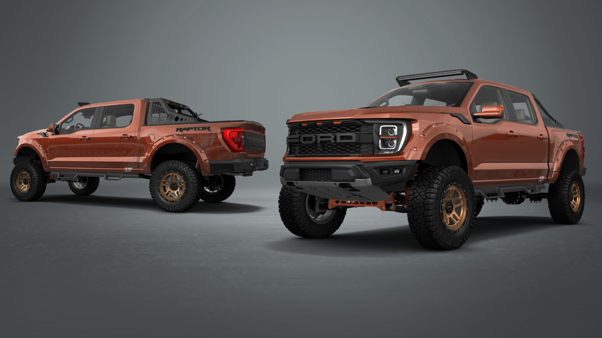 Ford F-150 Raptor 4 Door pickup truck 2021 tuning
