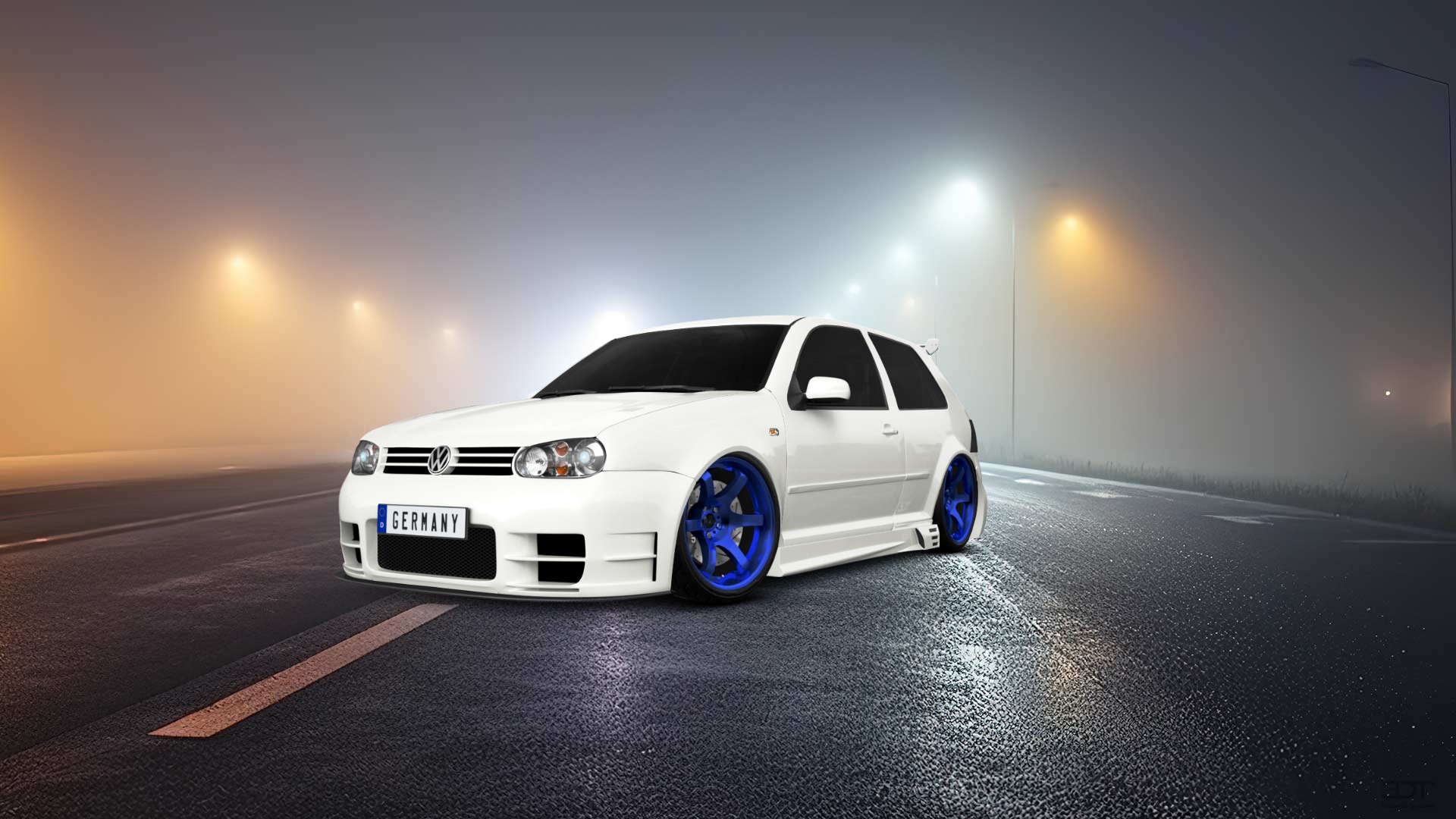 Volkswagen Golf 4 (mk4) 3 Door Hatchback 1997 tuning