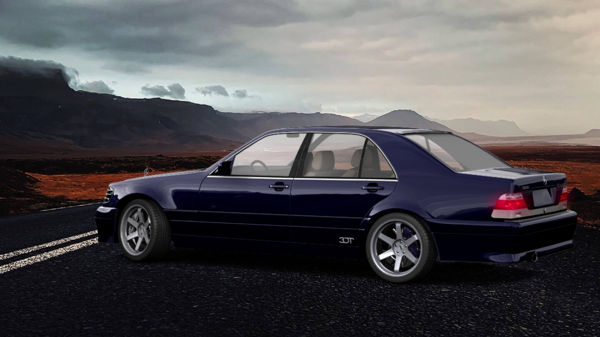 Mercedes S Class Sedan 1992