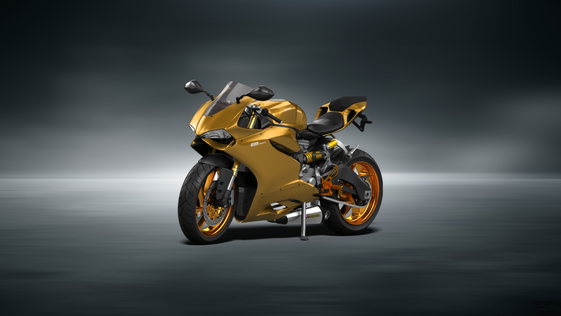 Ducati 899 Panigale Sport Bike 2015 tuning