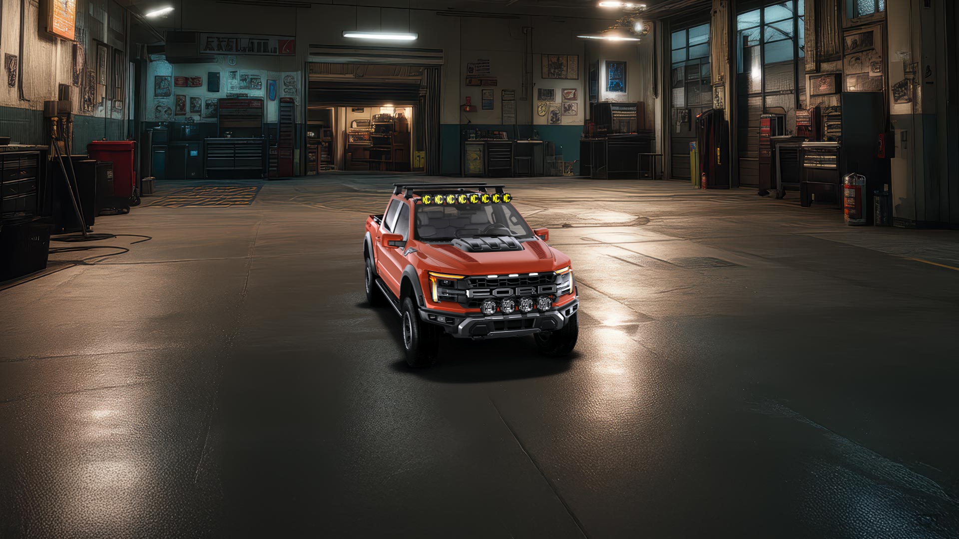 Ford F-150 Raptor 4 Door pickup truck 2024 tuning