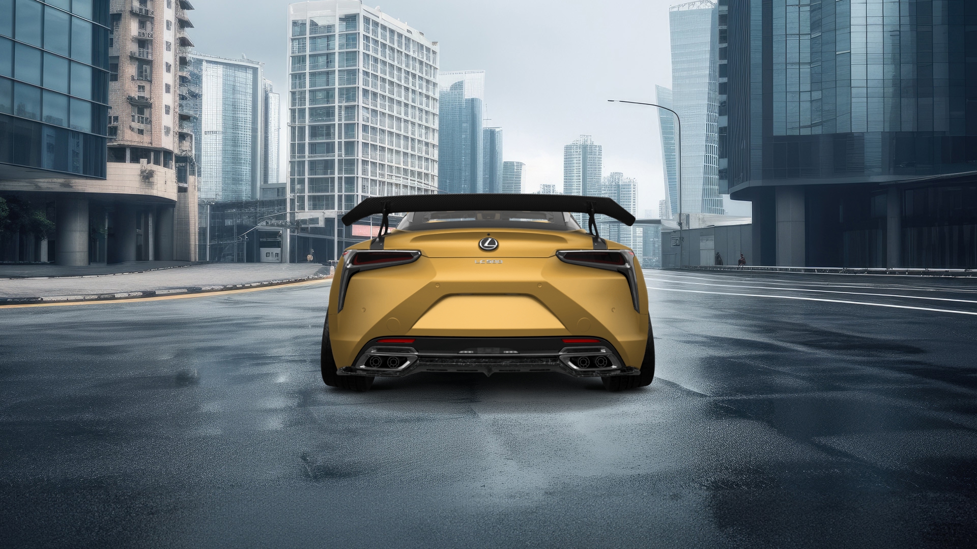 Lexus LC500 2 door fastback coupe 2017