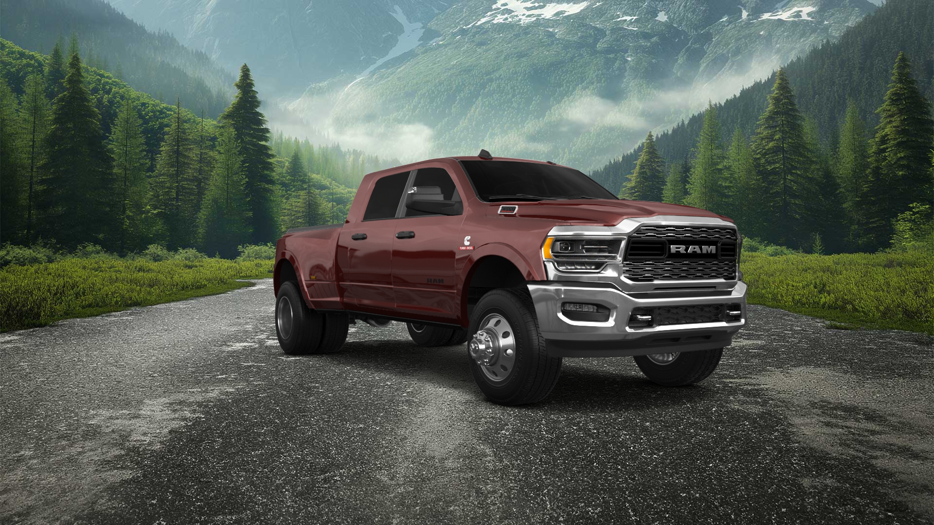 Dodge Ram 3500 4 Door pickup truck 2020