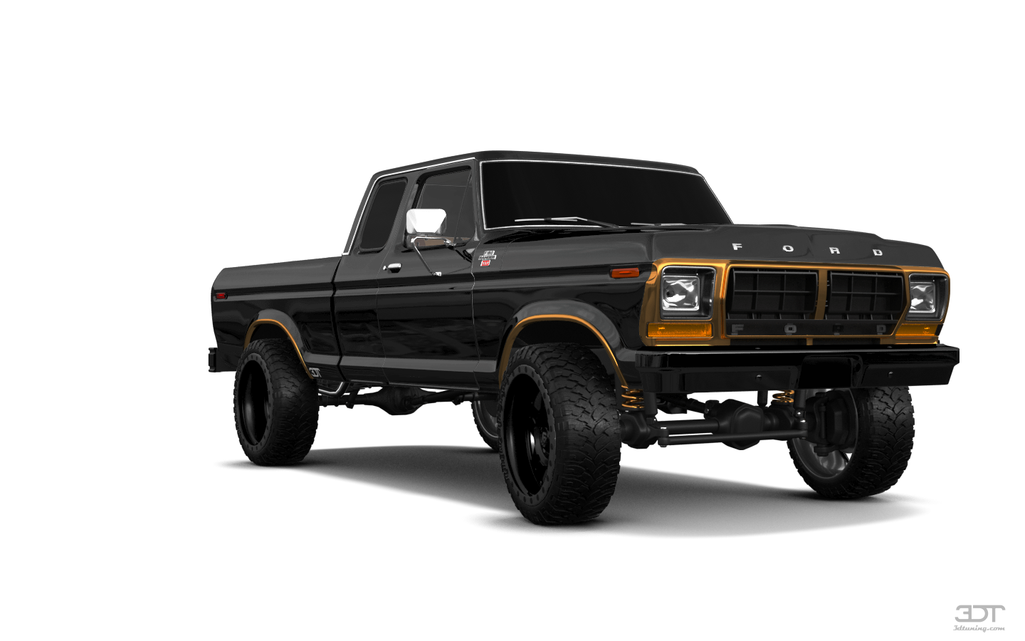 Ford F-150 SuperCab 2 Door pickup truck 1978 tuning