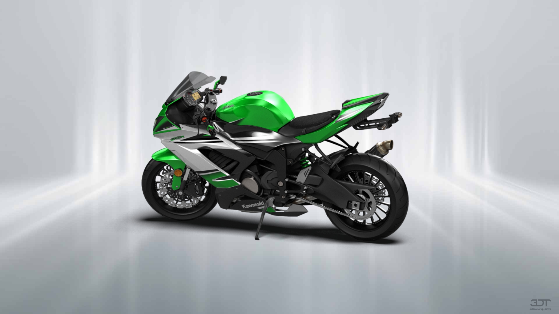 Kawasaki Ninja ZX 6R Sport Bike 2015 tuning