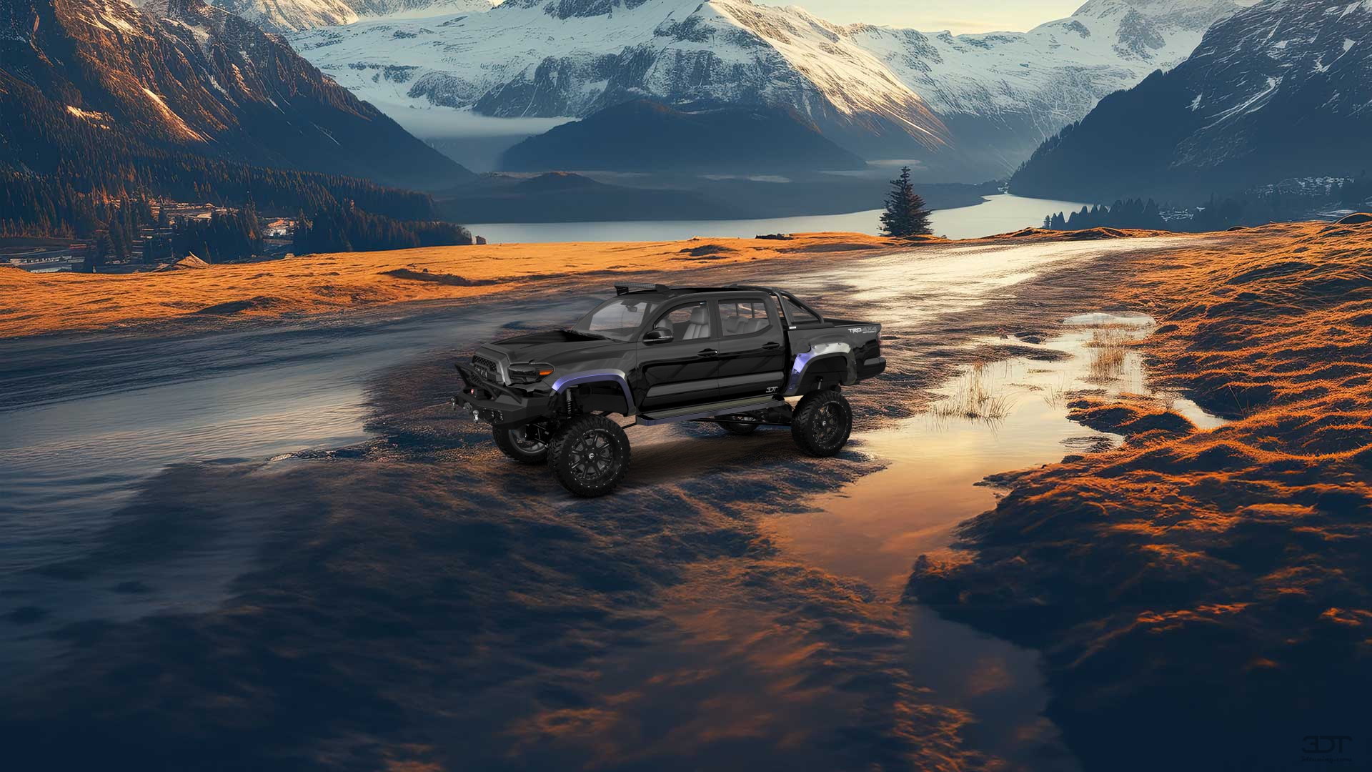 Toyota Tacoma 4 Door pickup truck 2018 tuning