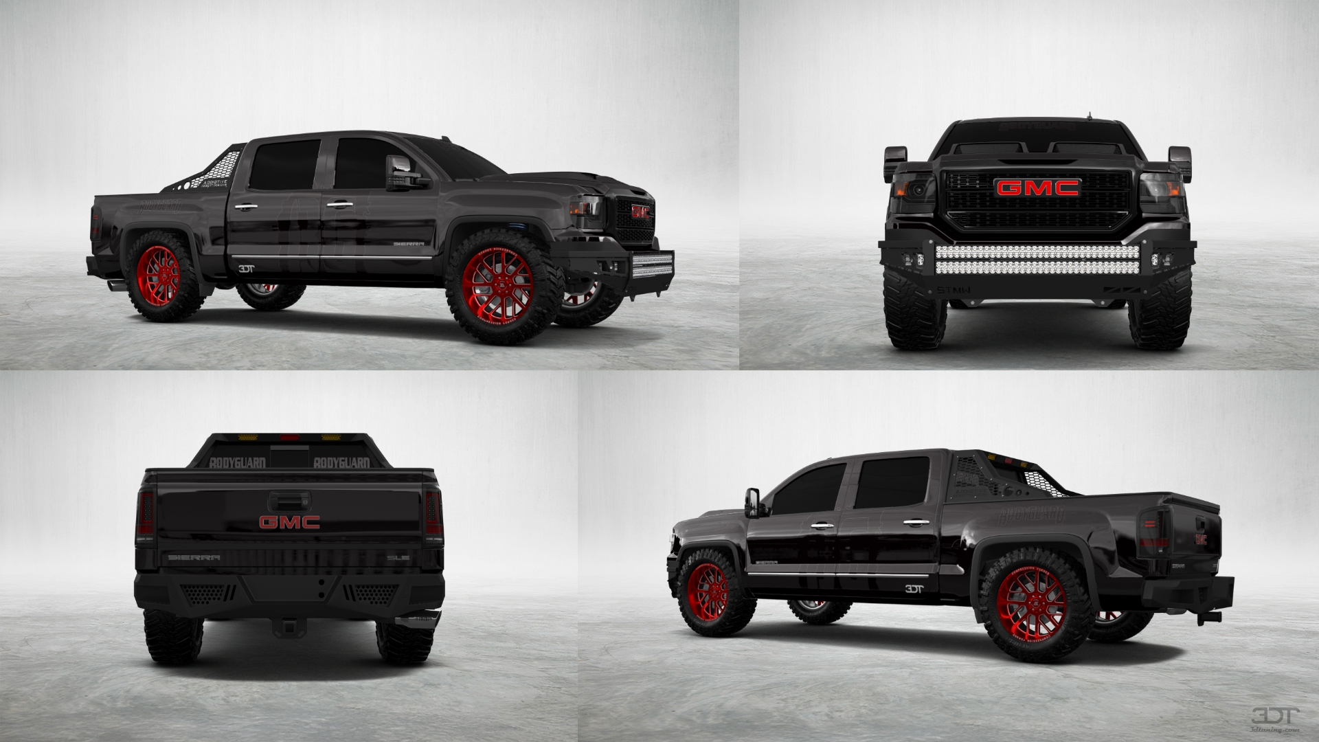 GMC Sierra 1500 Crew Cab 4 Door pickup truck 2016 tuning