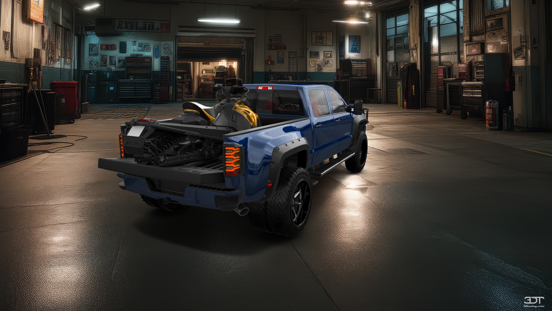 GMC Sierra 3500 HD Crew Cab 4 Door pickup truck 2015 tuning