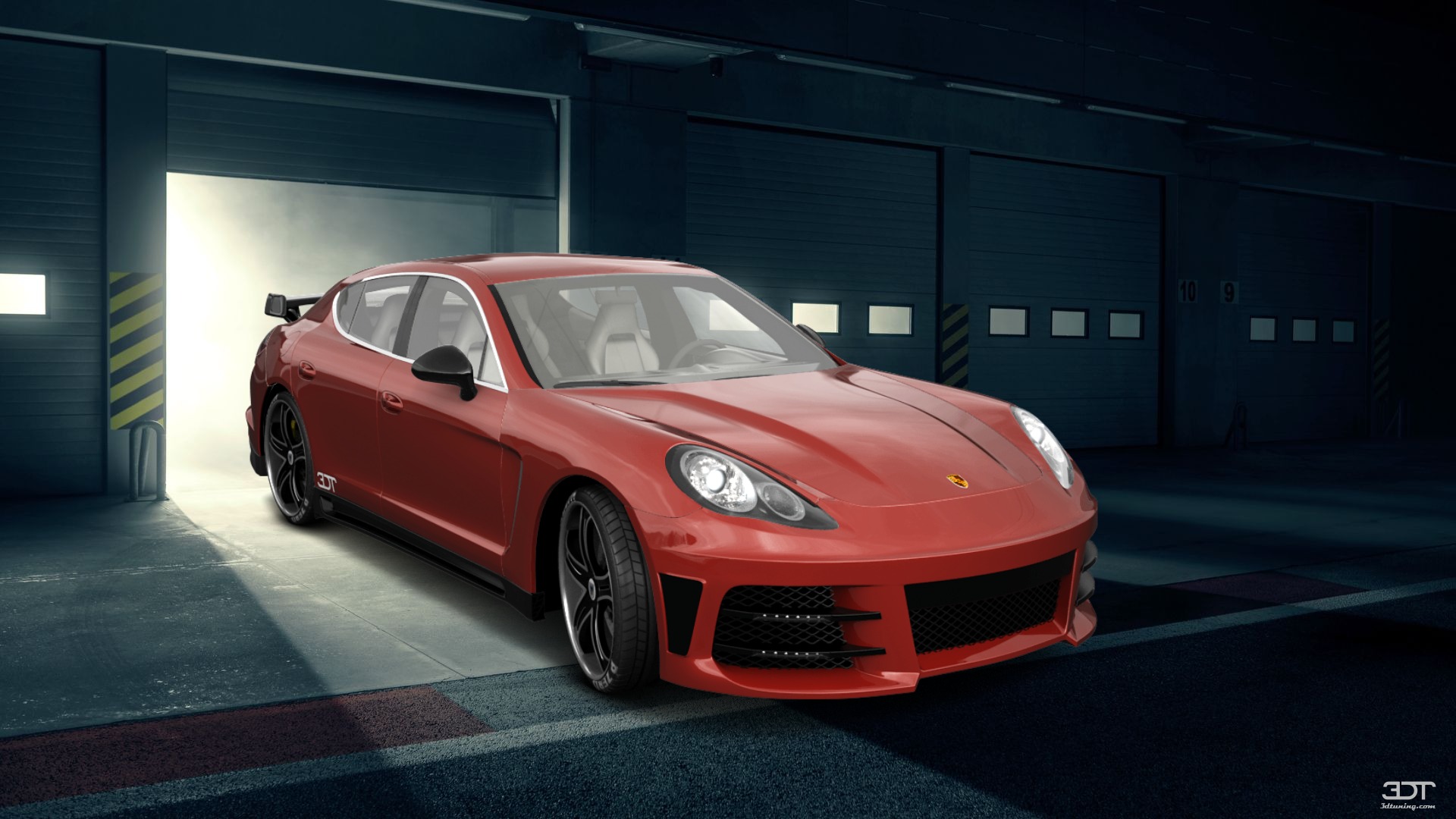 Porsche Panamera 4 door fastback saloon 2011