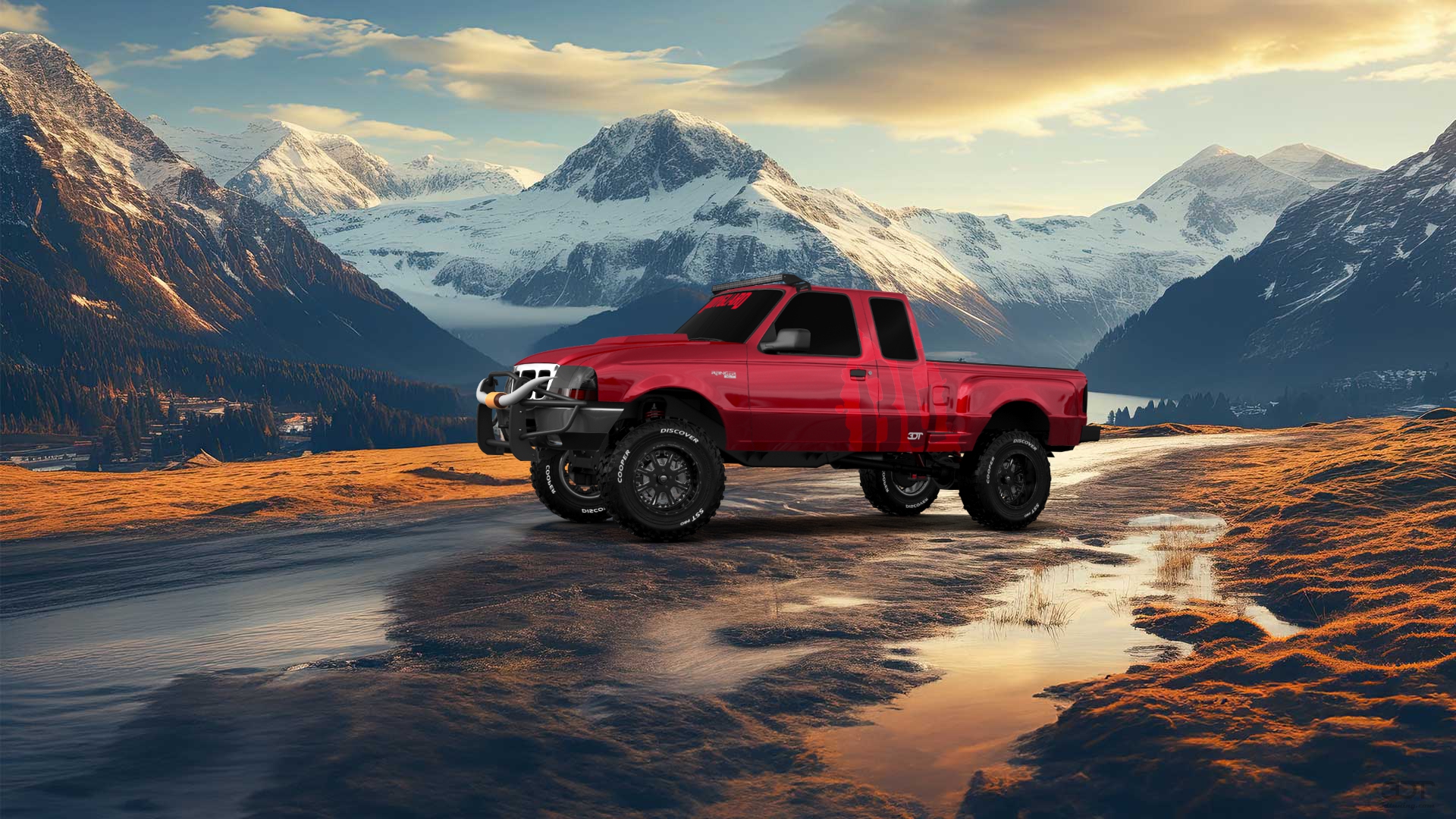 Ford Ranger Flareside 2 Door pickup truck 1998 tuning