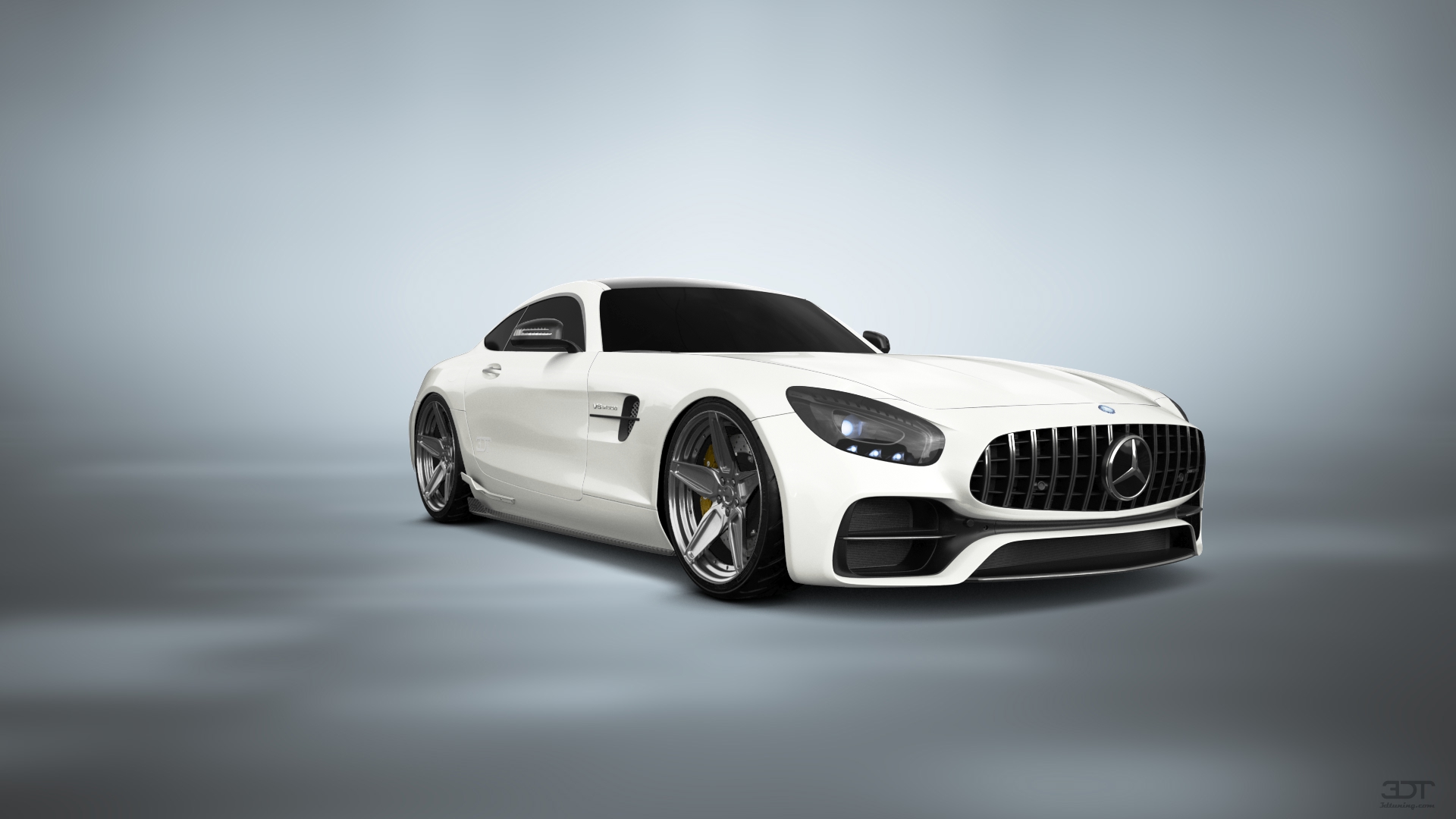 Mercedes AMG GT 2 door fastback coupe 2015