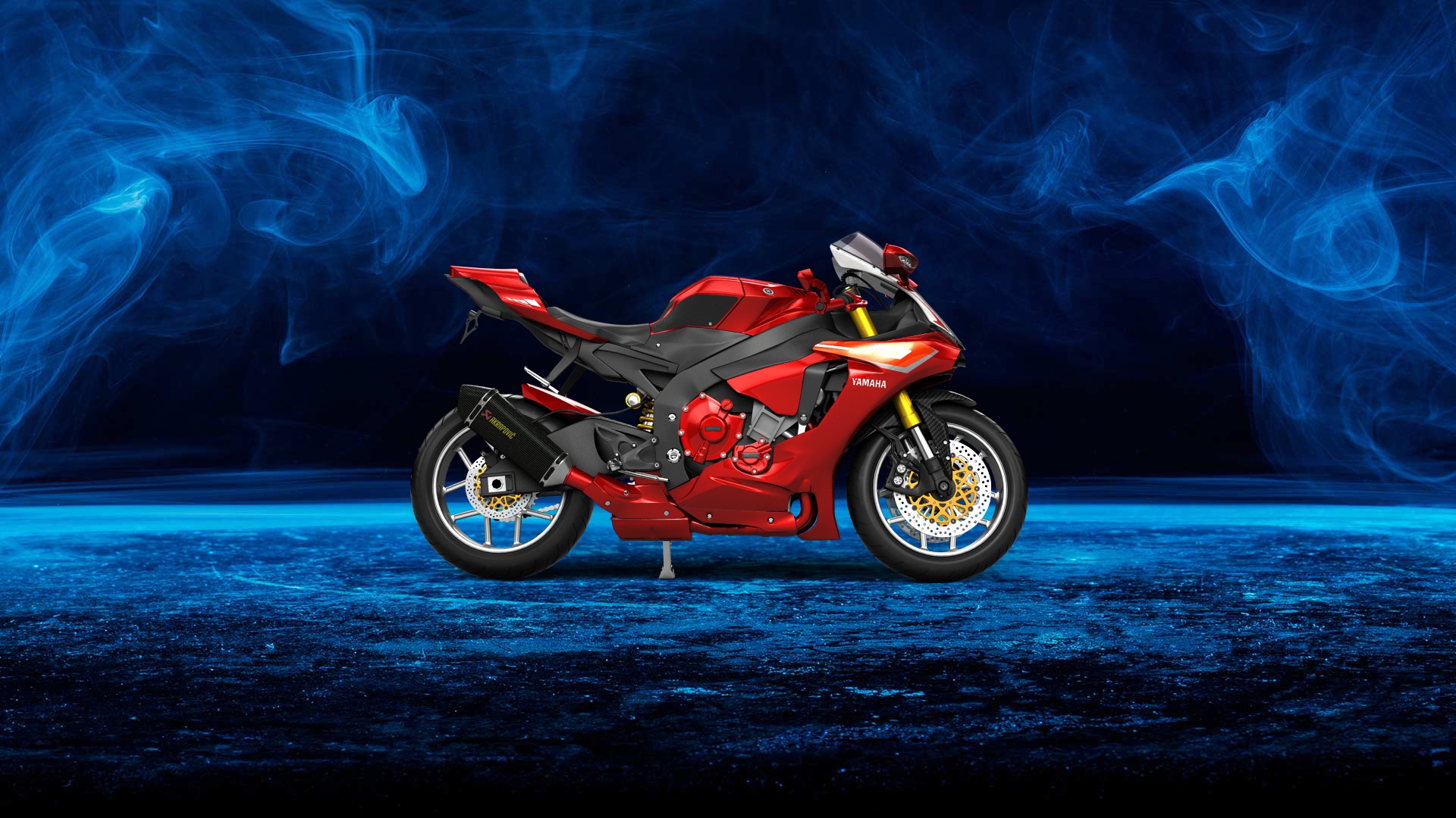 Yamaha YZF R1 Sport Bike 2015 tuning