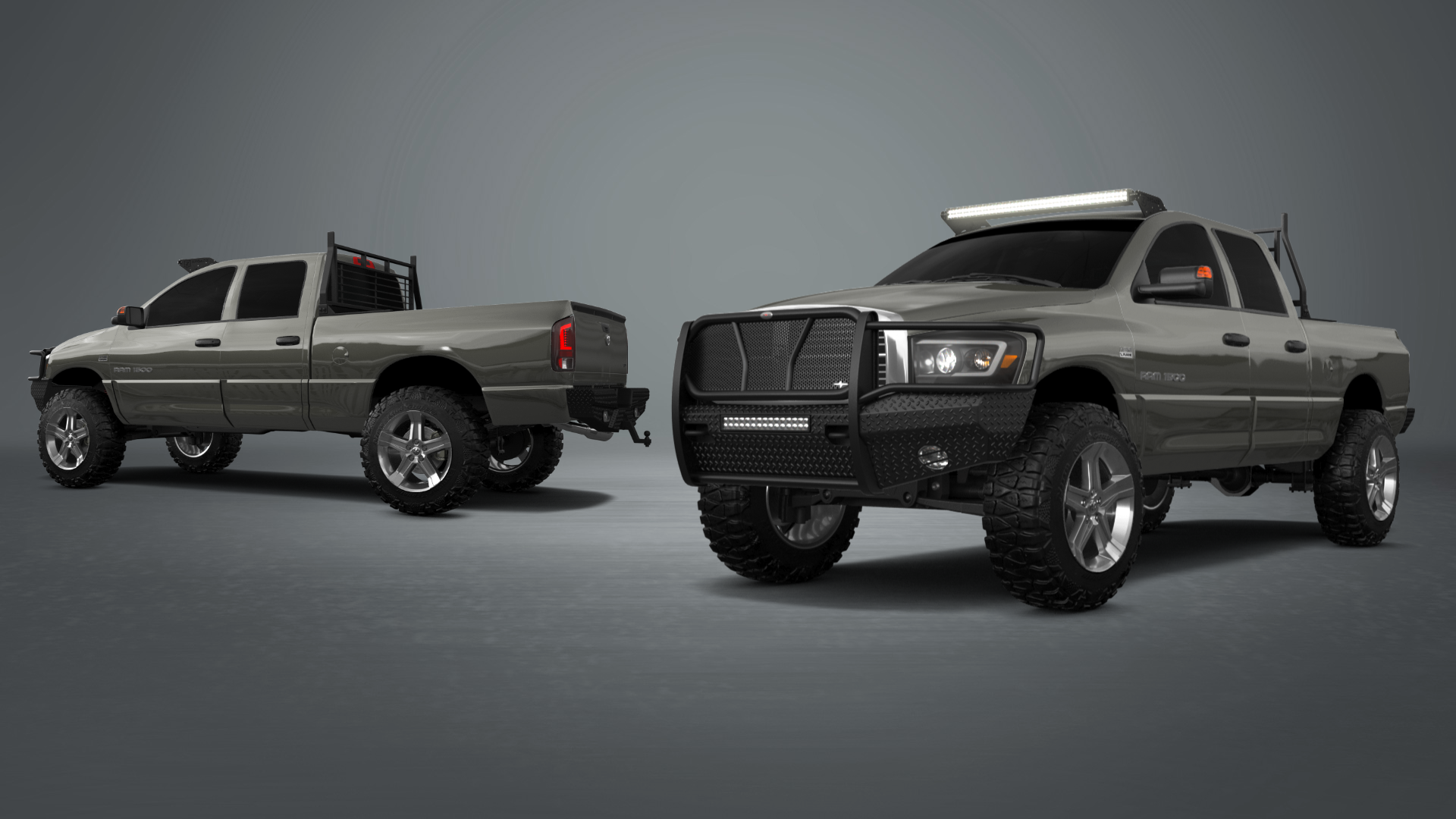 Dodge Ram 1500 Quad-Cab 4 Door pickup truck 2006 tuning