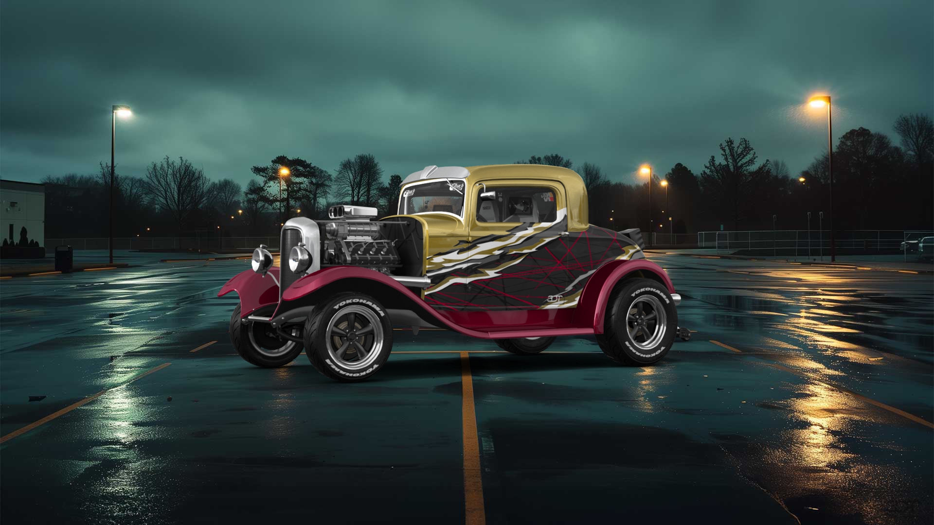 Ford Model B Deluxe 2 Door Coupe 1932